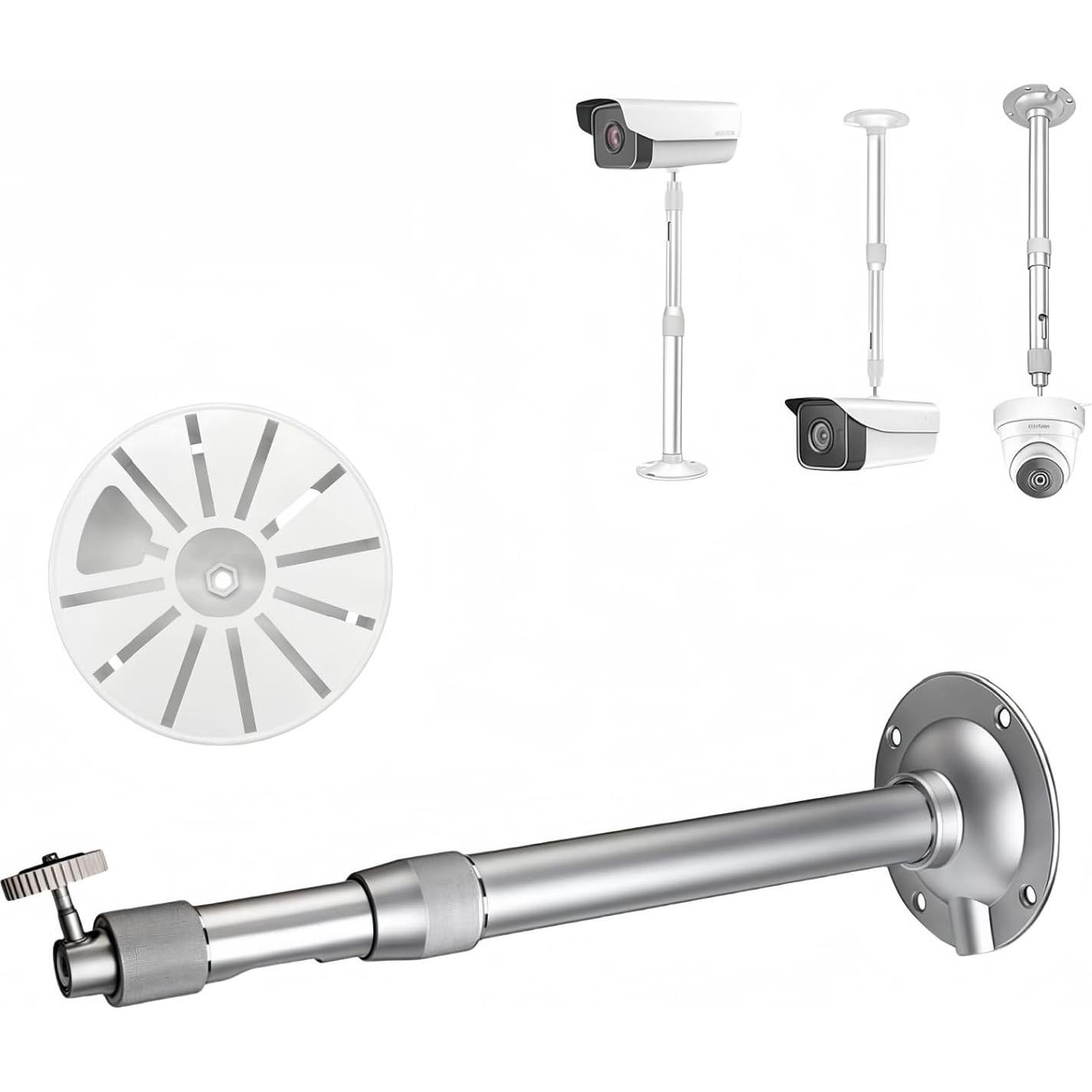 Soporte de Techo Extensible CTXSUMTEC para Cámaras Dome 30-60cm