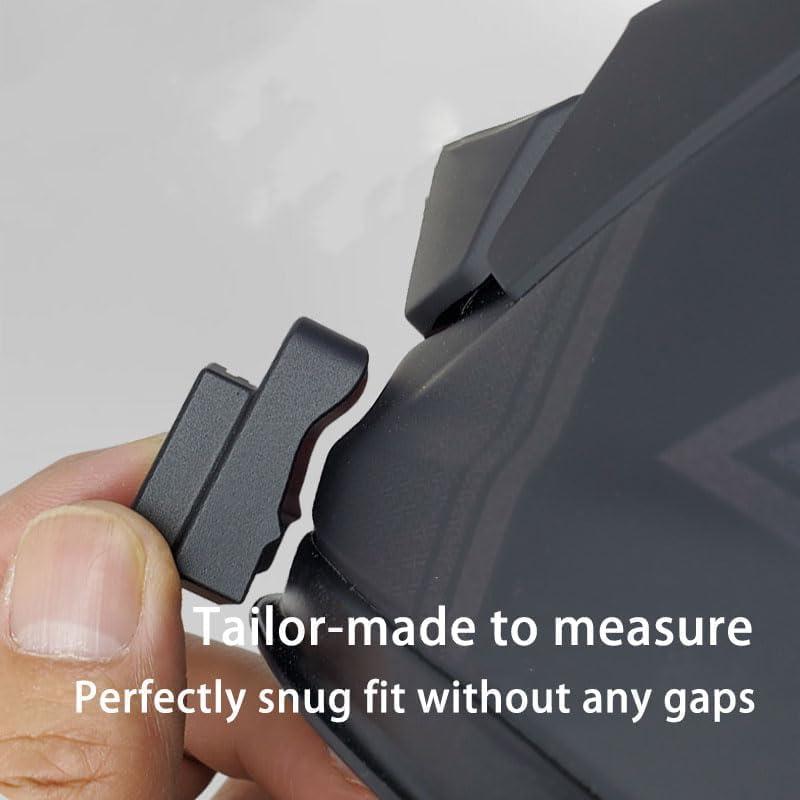 Kit de Montaje de Barbilla AGV K1S Fibra de Carbono 11 Piezas