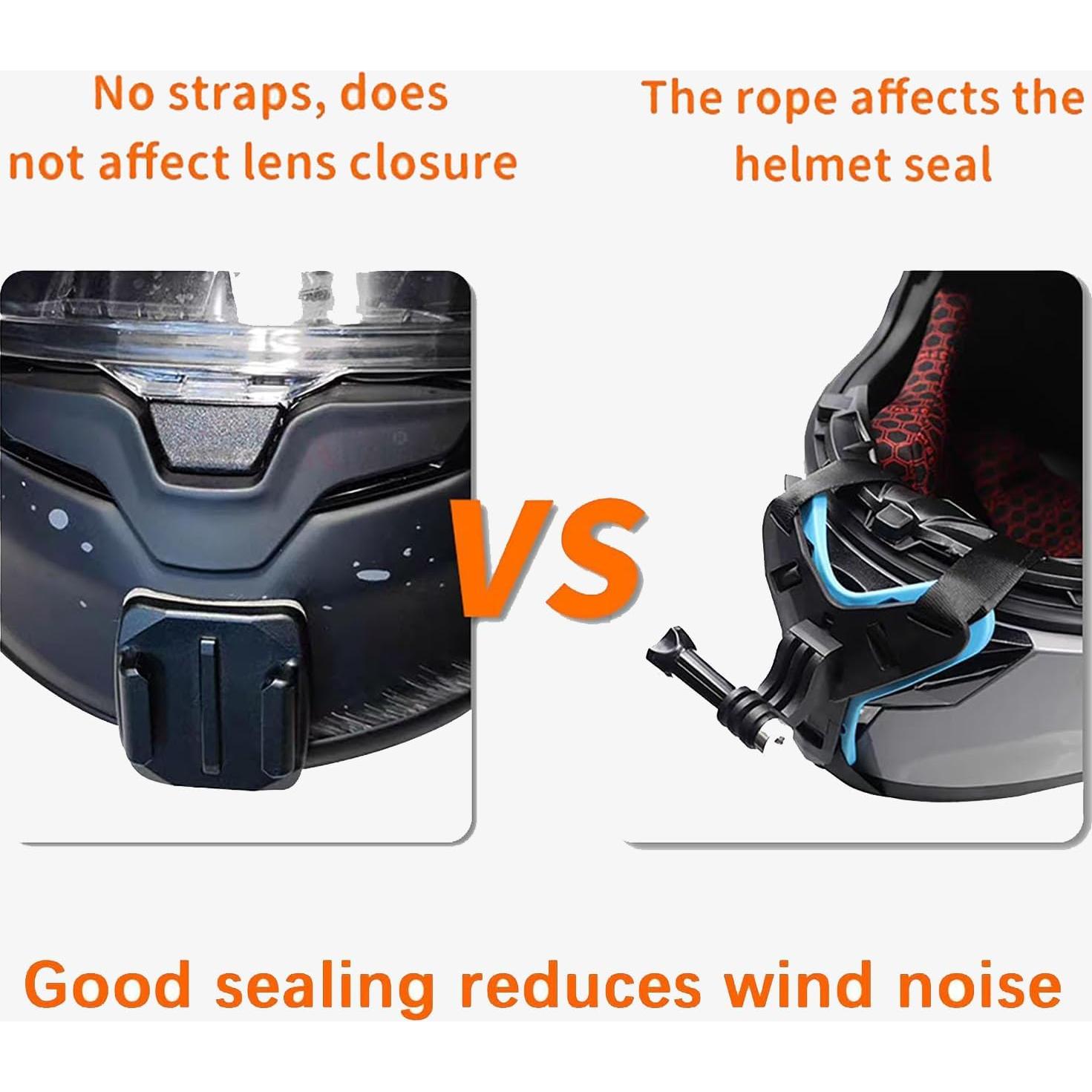 Kit de Montaje de Barbilla AGV K1S Fibra de Carbono 11 Piezas