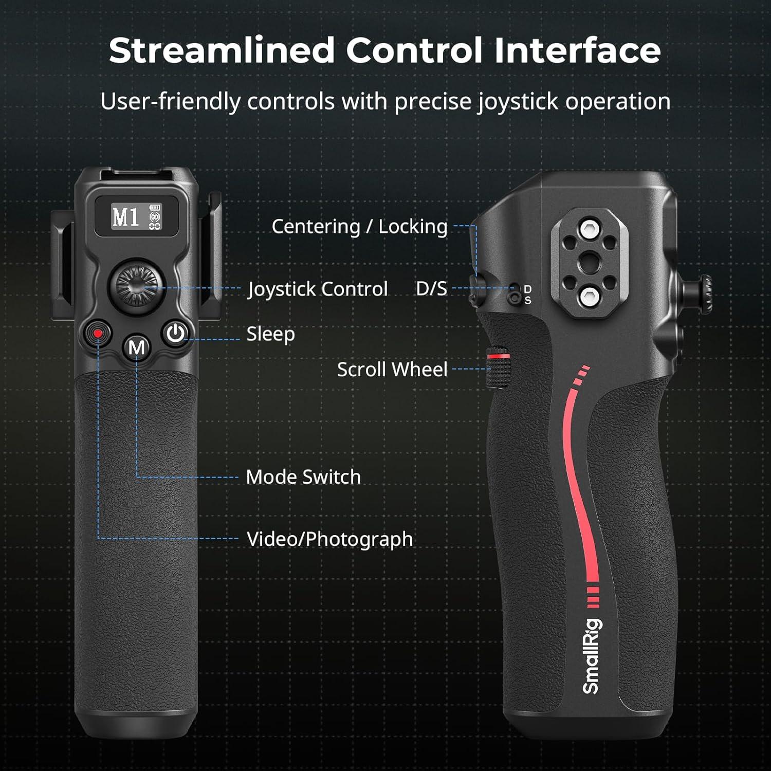Mango SmallRig con Seguimiento de Enfoque para DJI RS 2/3 Pro/4 Pro