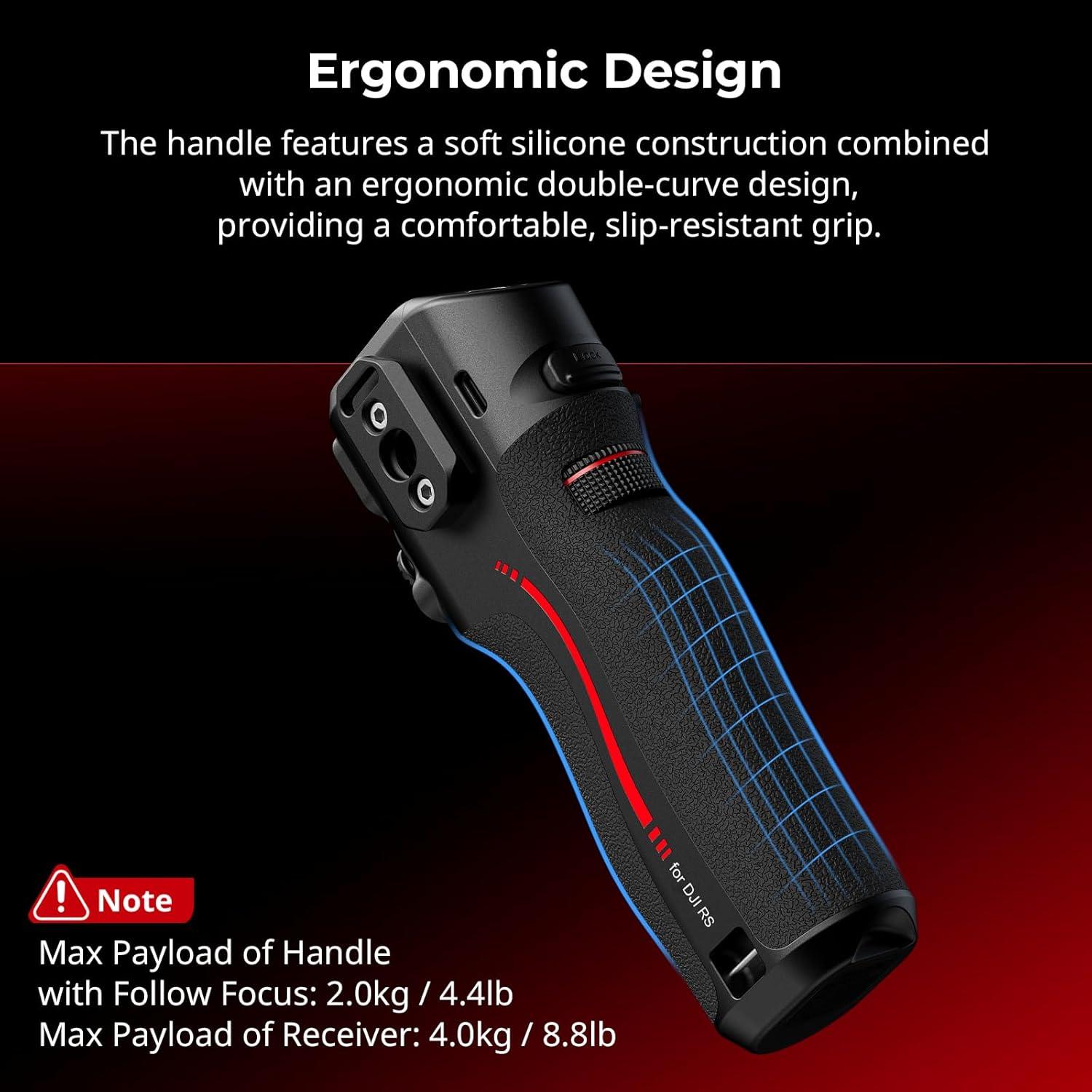 Mango SmallRig con Seguimiento de Enfoque para DJI RS 2/3 Pro/4 Pro