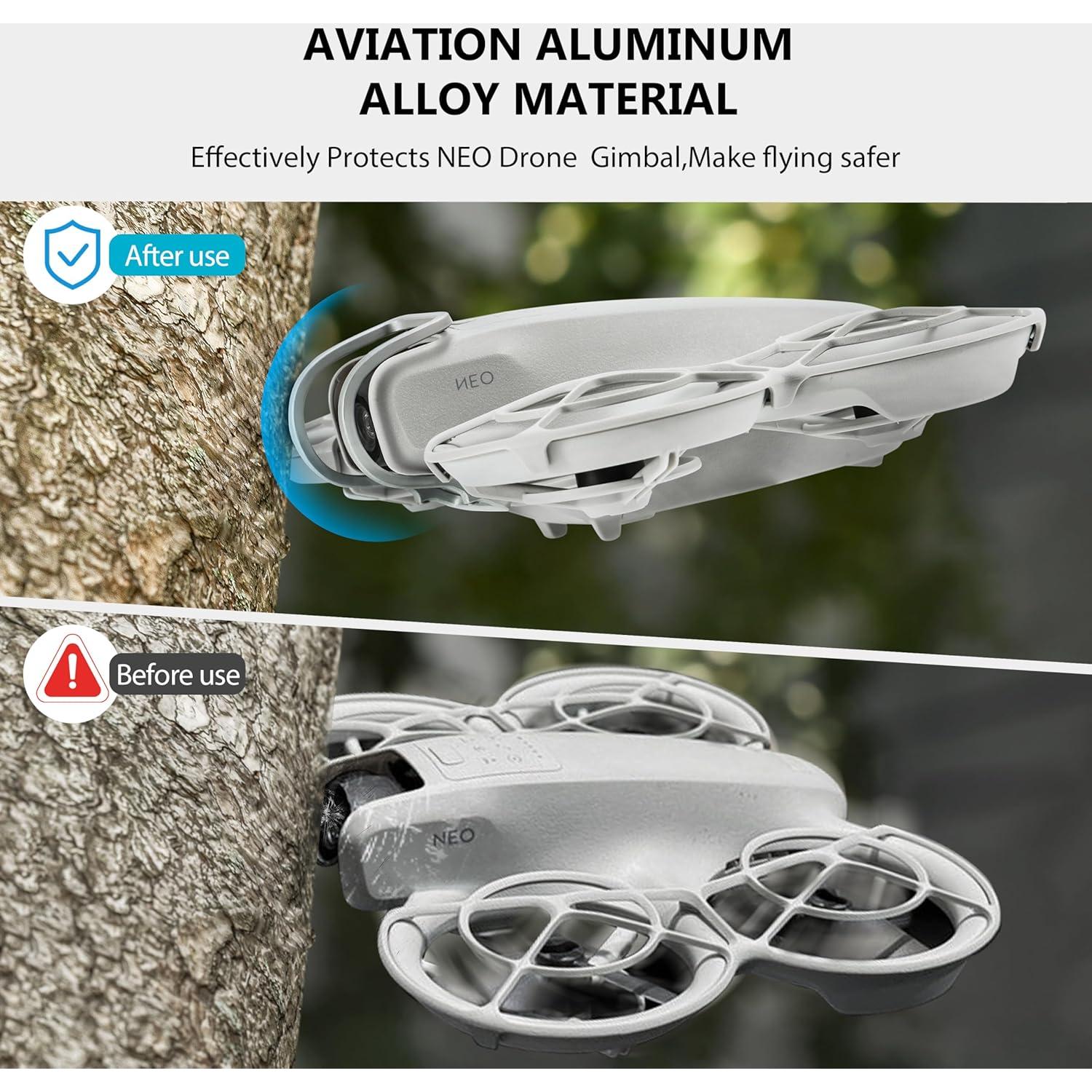 Protector de Parachoques Gimbal STARTRC para DJI Neo - Aluminio