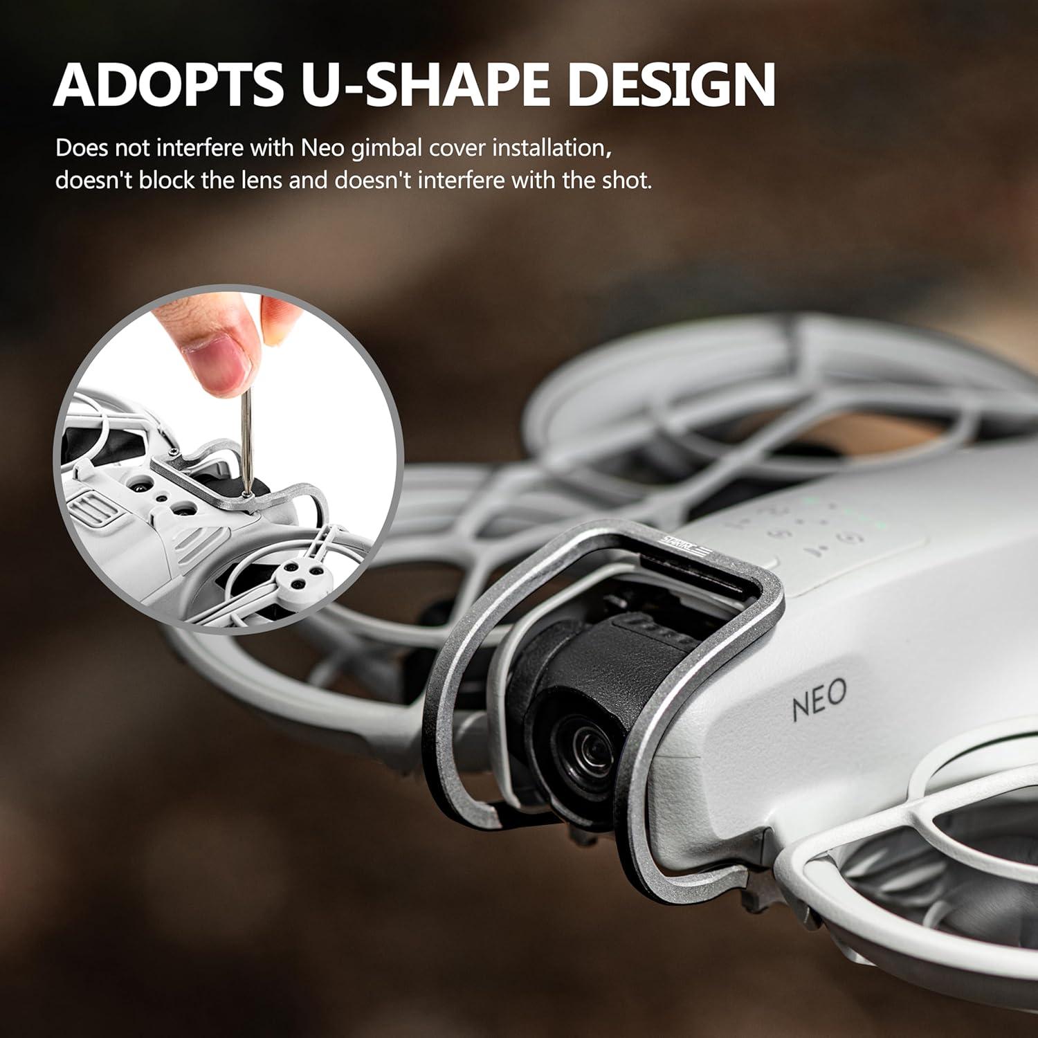 Protector de Parachoques Gimbal STARTRC para DJI Neo - Aluminio