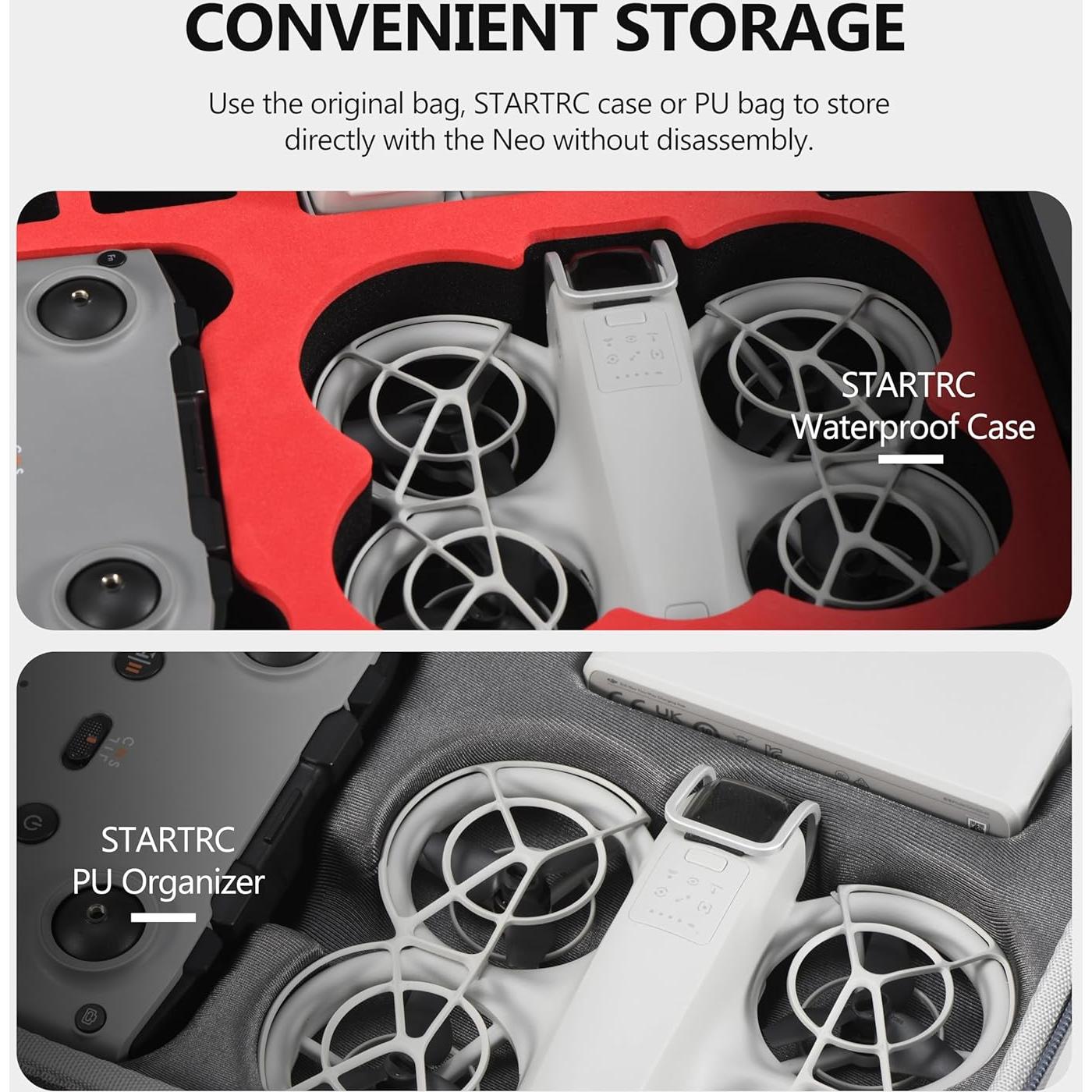 Protector de Parachoques Gimbal STARTRC para DJI Neo - Aluminio