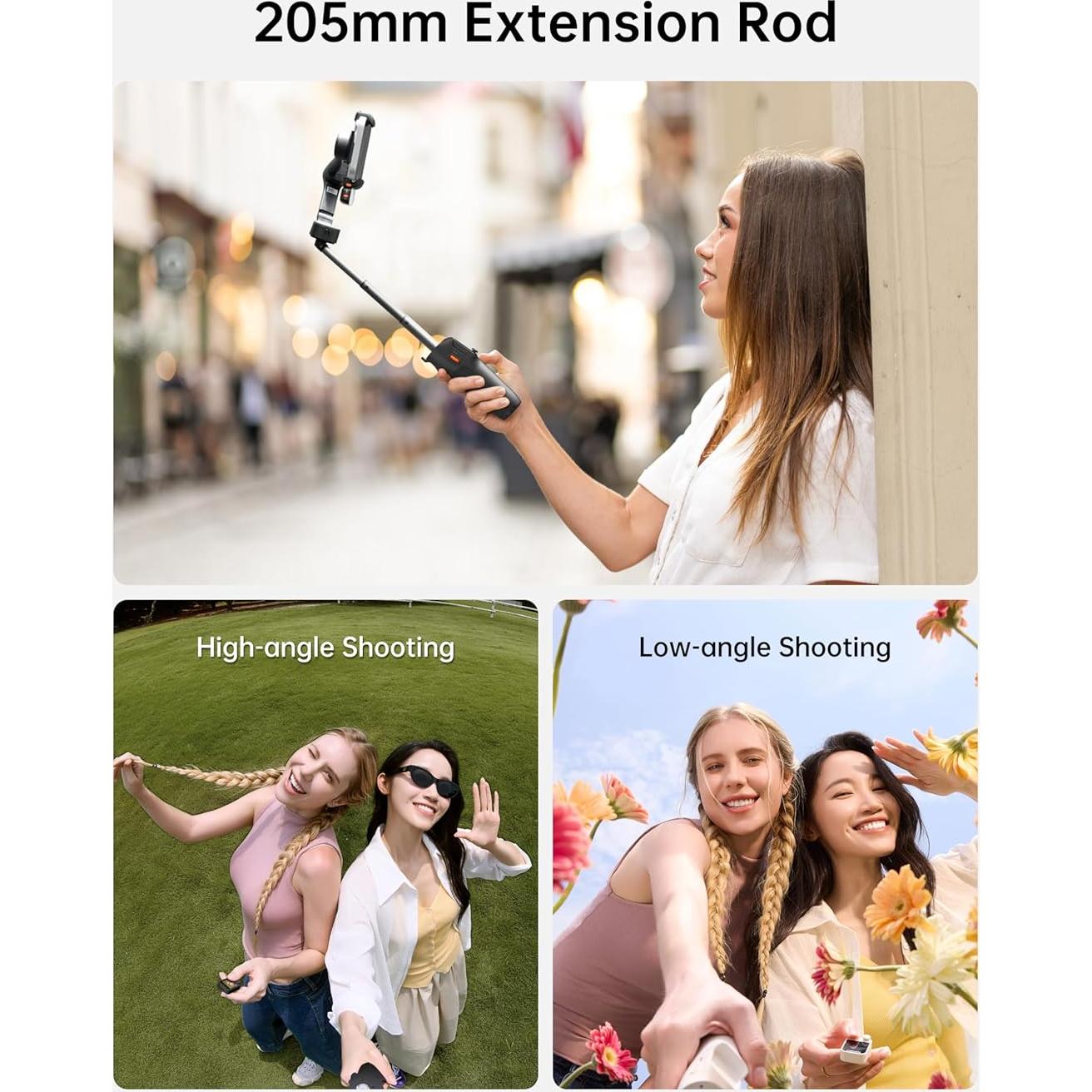 Estabilizador de Cardán Hohem iSteady V3 para Smartphone Negro