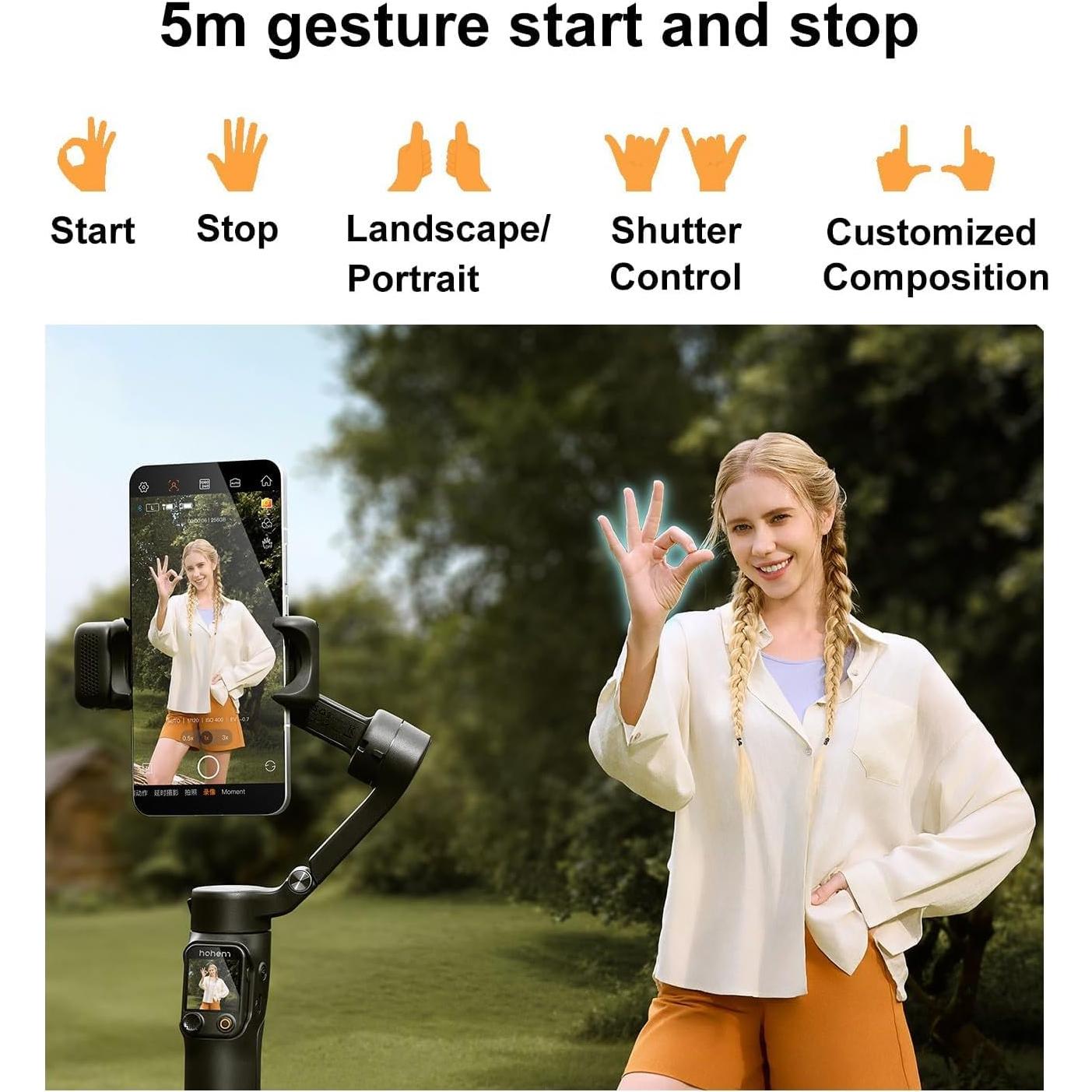 Estabilizador de Cardán Hohem iSteady V3 Ultra para Smartphone