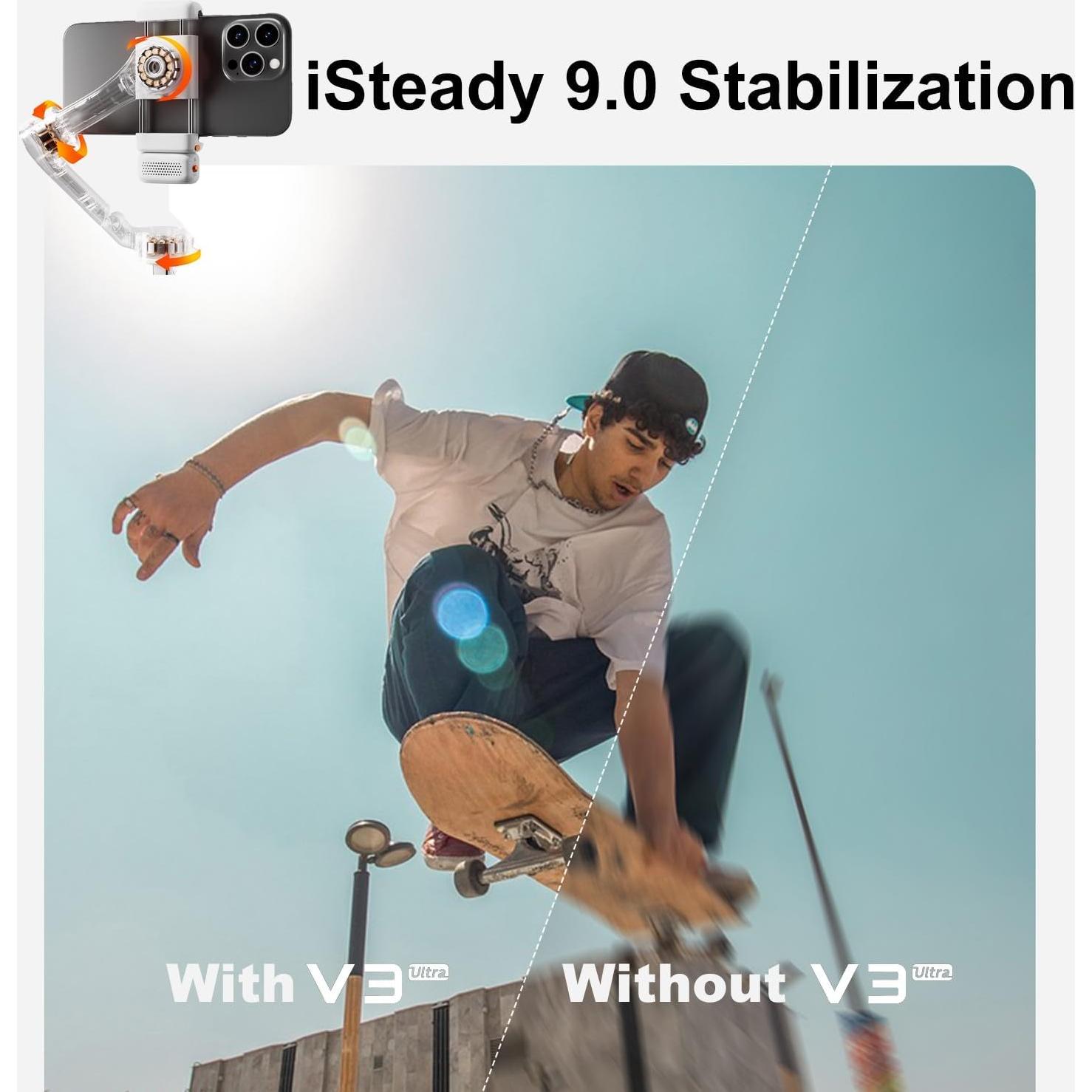 Estabilizador de Cardán Hohem iSteady V3 Ultra para Smartphone