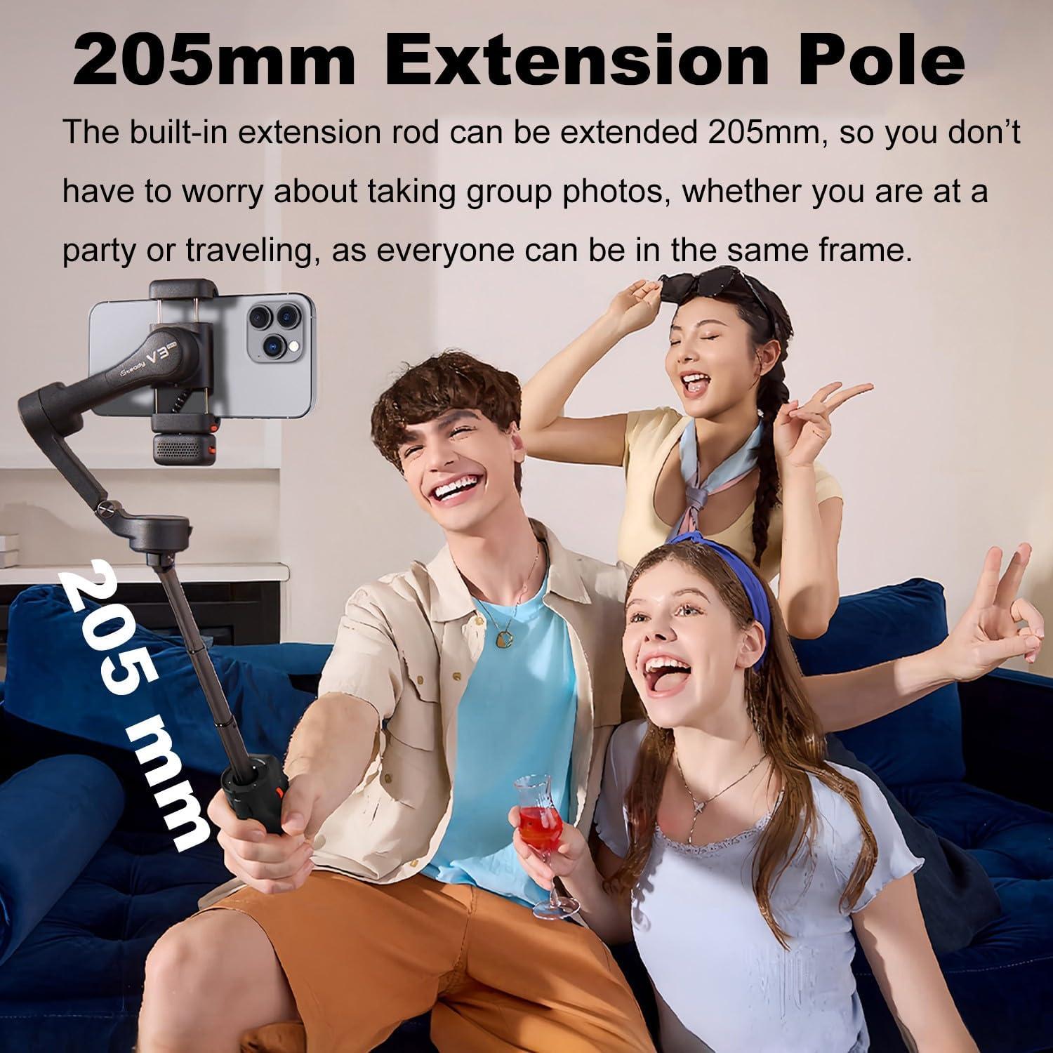 Estabilizador de Cardán Hohem iSteady V3 Ultra para Smartphone