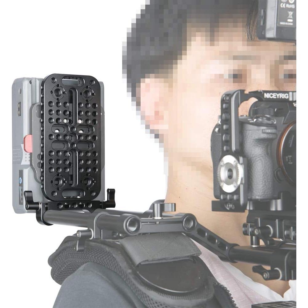 Placa de Montaje de Queso NICEYRIG 15mm para Cámara DSLR