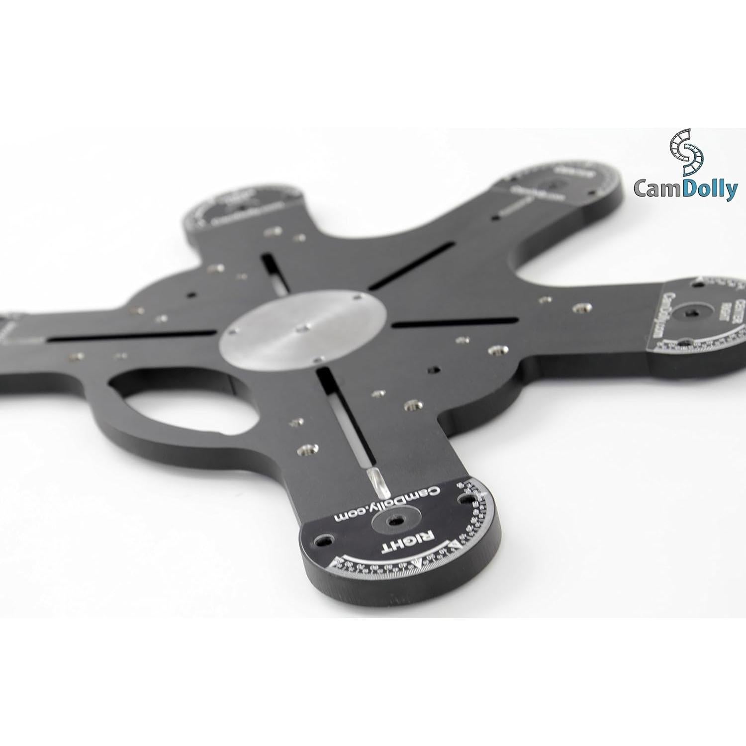 CamDolly Cinema System + 2 Rails - The World's Most Flexible Camera Dolly and Slider System w/SnakeTrack Flexible CamDolly Rails x2-100ft (2x50ft) of Solid Flexible Rubber Tracks