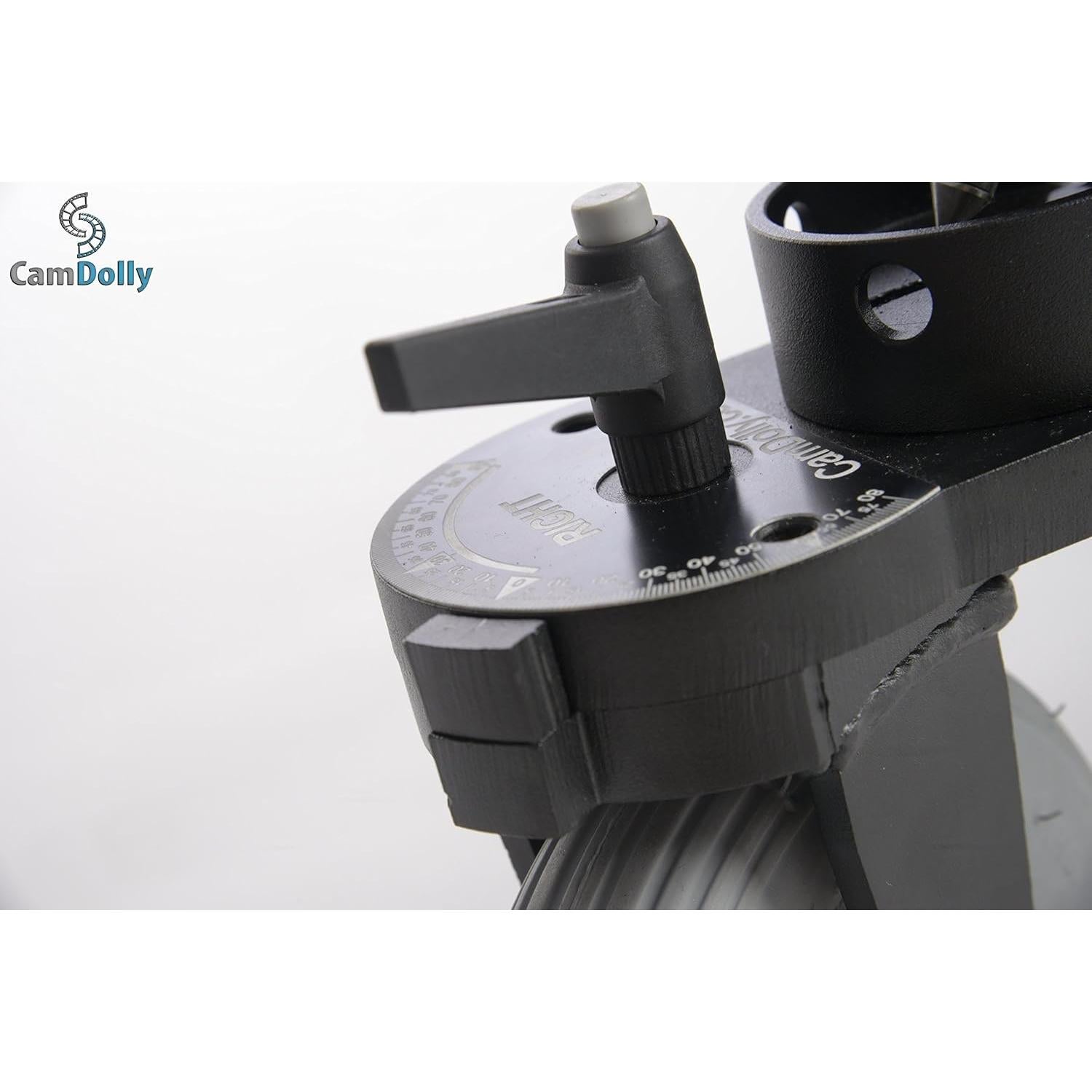 CamDolly Cinema System + 2 Rails - The World's Most Flexible Camera Dolly and Slider System w/SnakeTrack Flexible CamDolly Rails x2-100ft (2x50ft) of Solid Flexible Rubber Tracks