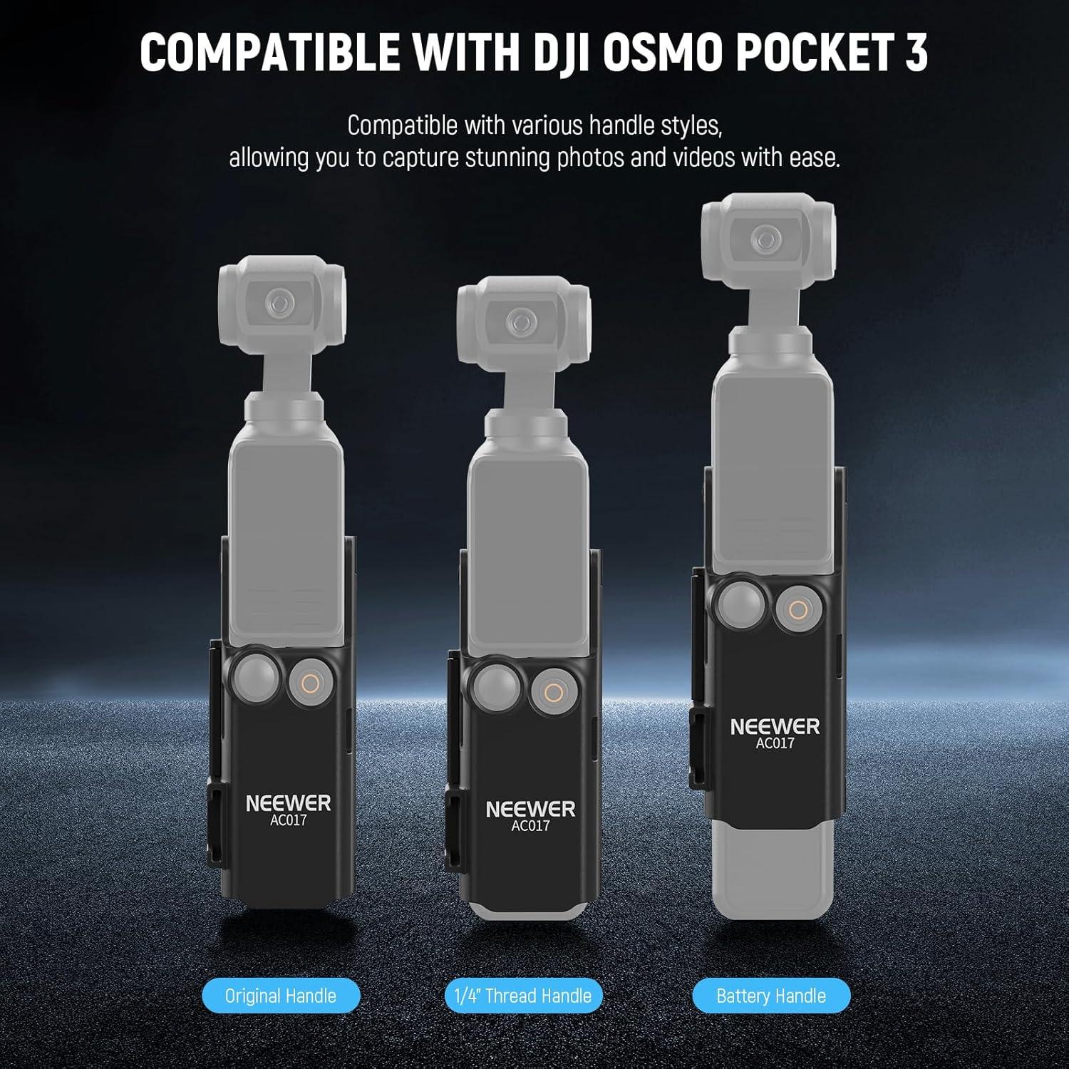 Adaptador de Montaje Extensible NEEWER AC017 para DJI Osmo Pocket 3