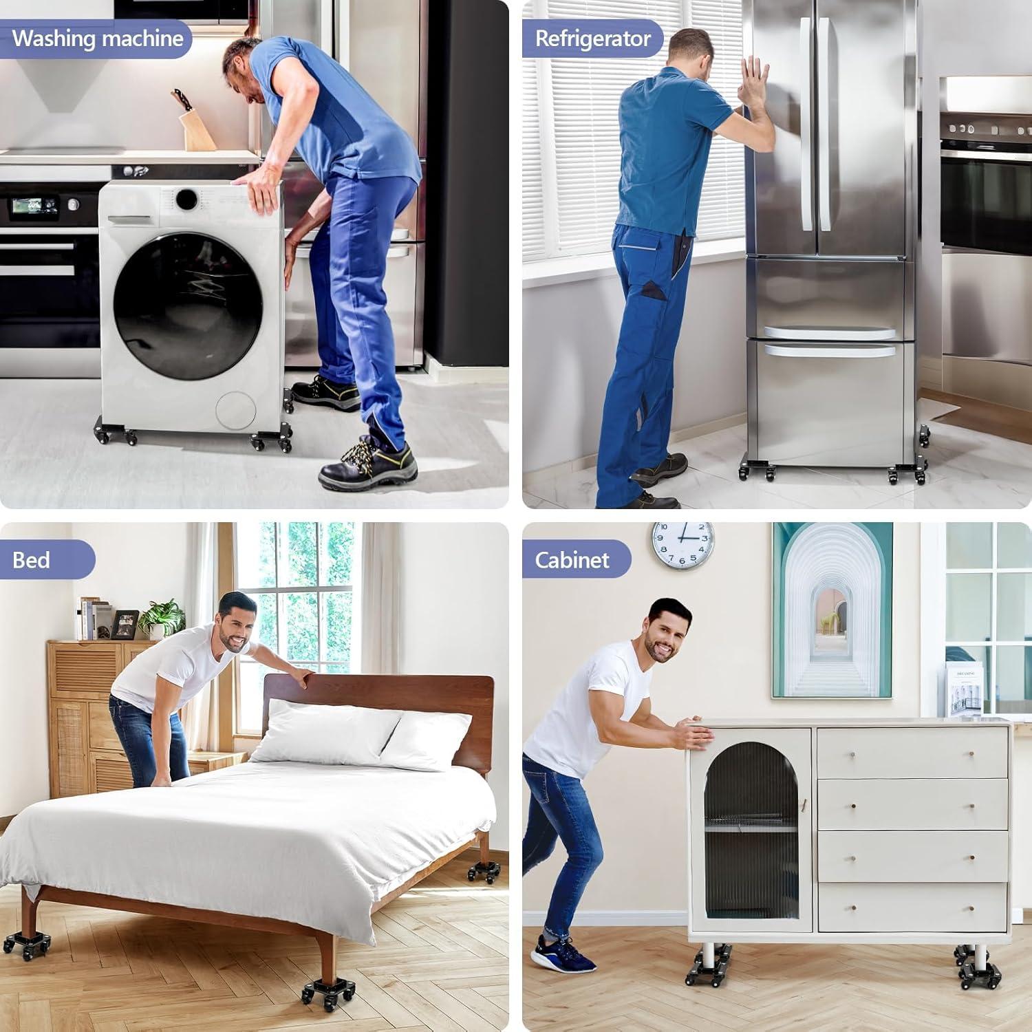 Dolly de Muebles KEDSUM 680kg con Ruedas Giratorias - Juego de 4