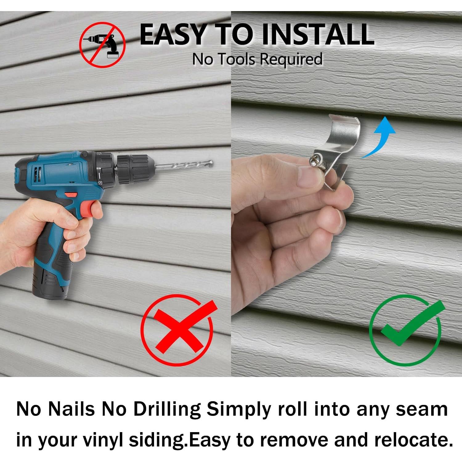 Soportes de Vinilo Haoyou para Cámara de Seguridad - Paquete de 2