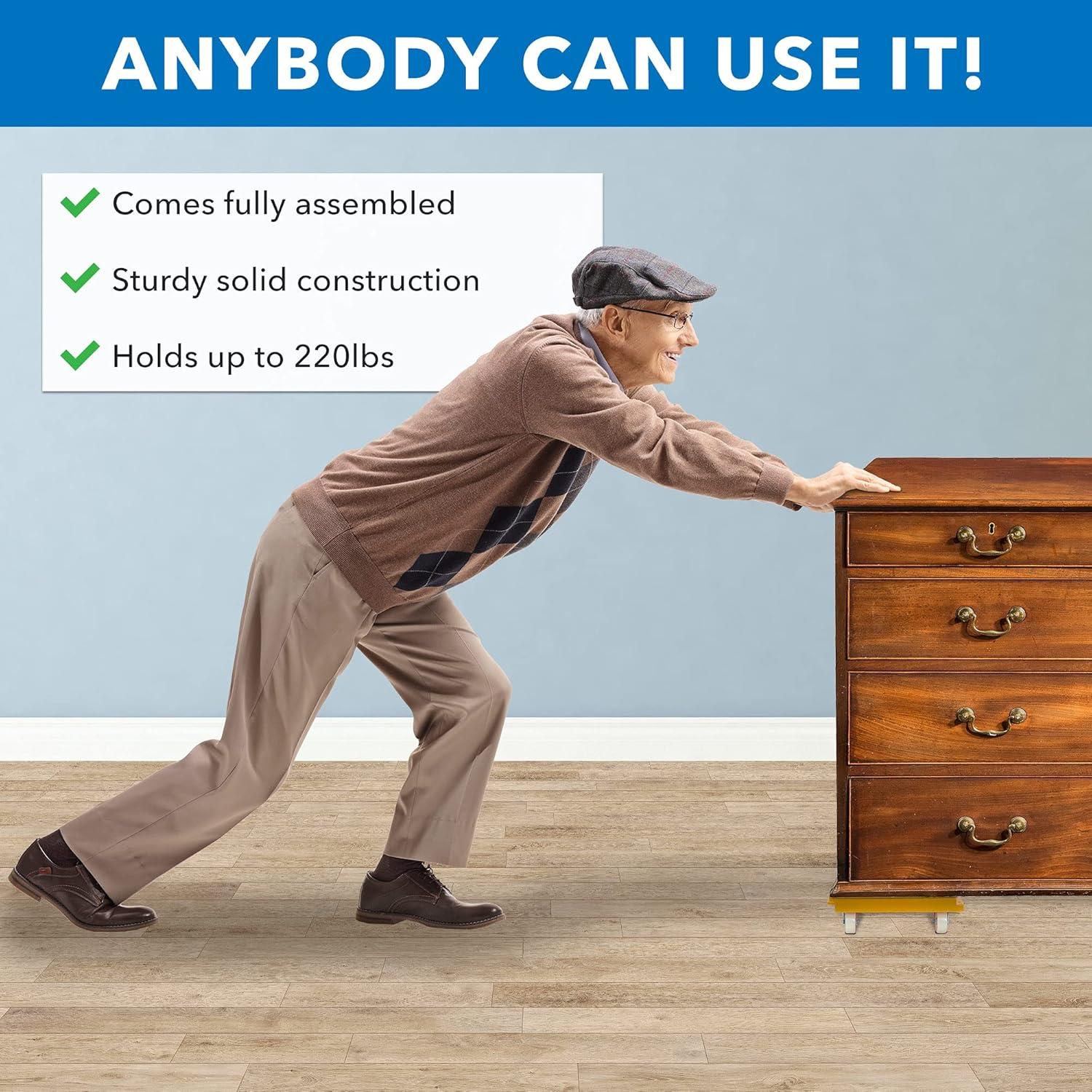 Carro Rodante Portátil Mount-It! MI-926, 99.79 kg, Amarillo