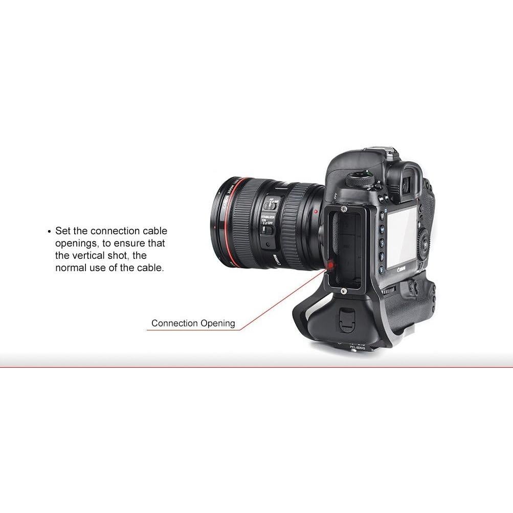 Placa en L SUNWAYFOTO PCL-5DIVG para Canon 5D Mark IV