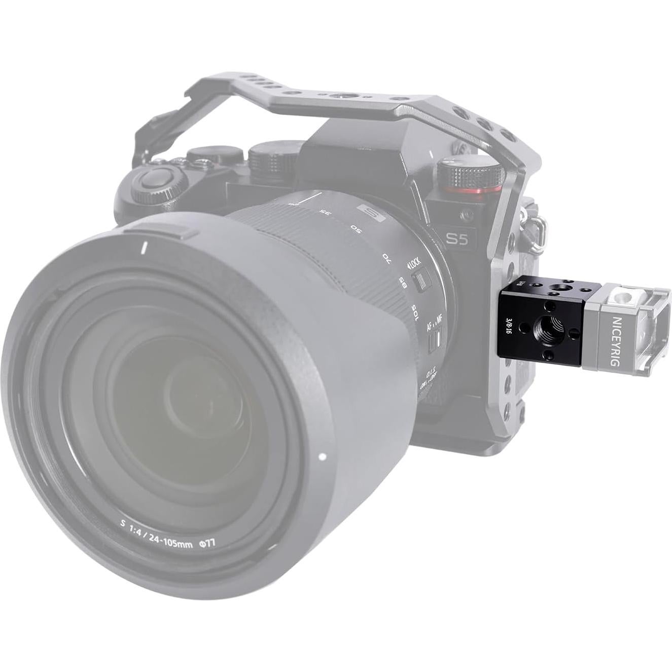 Adaptador de Montaje NICEYRIG ARRI para Accesorios de Video