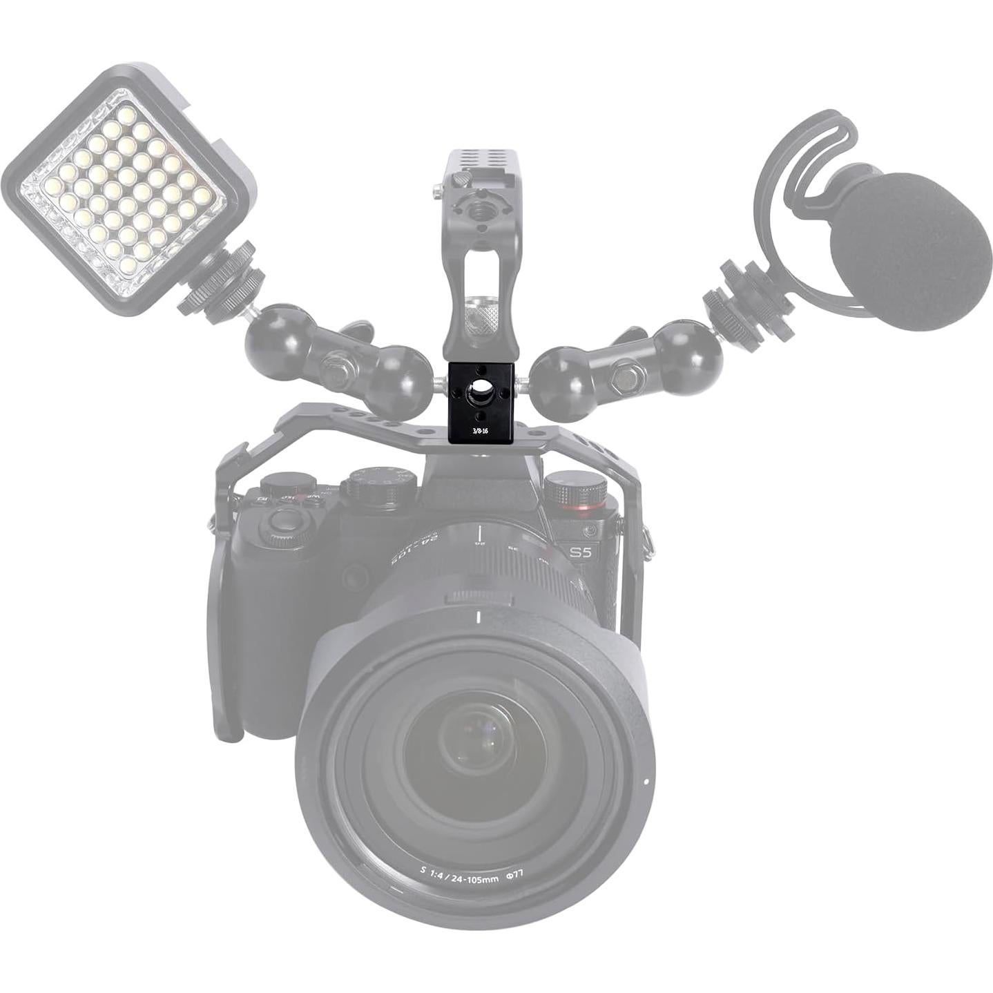 Adaptador de Montaje NICEYRIG ARRI para Accesorios de Video