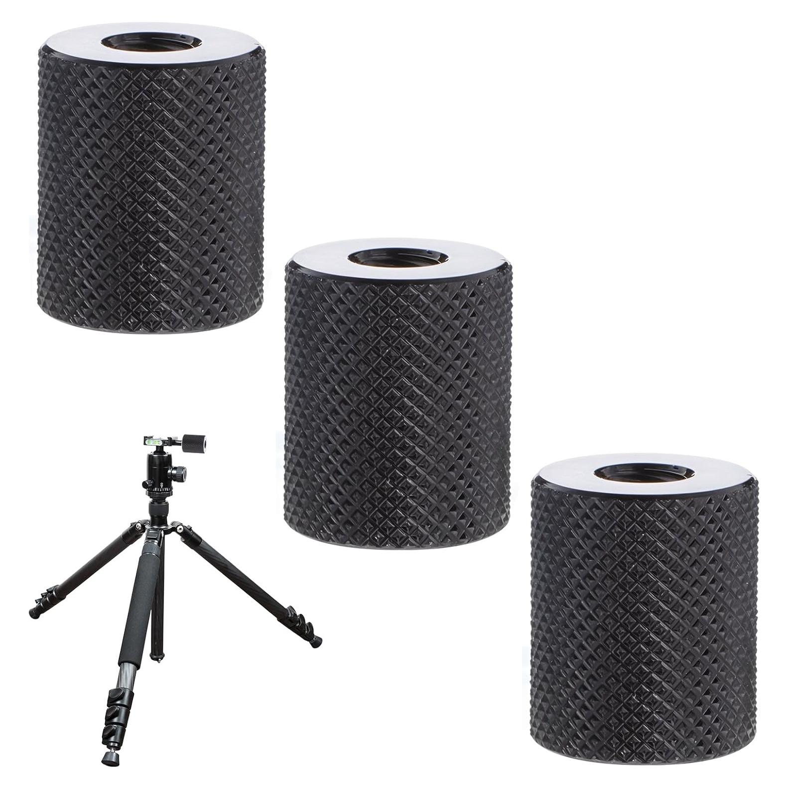 Paquete de 3 adaptadores de trípode hembra 1/4 QfwdfcTrenz