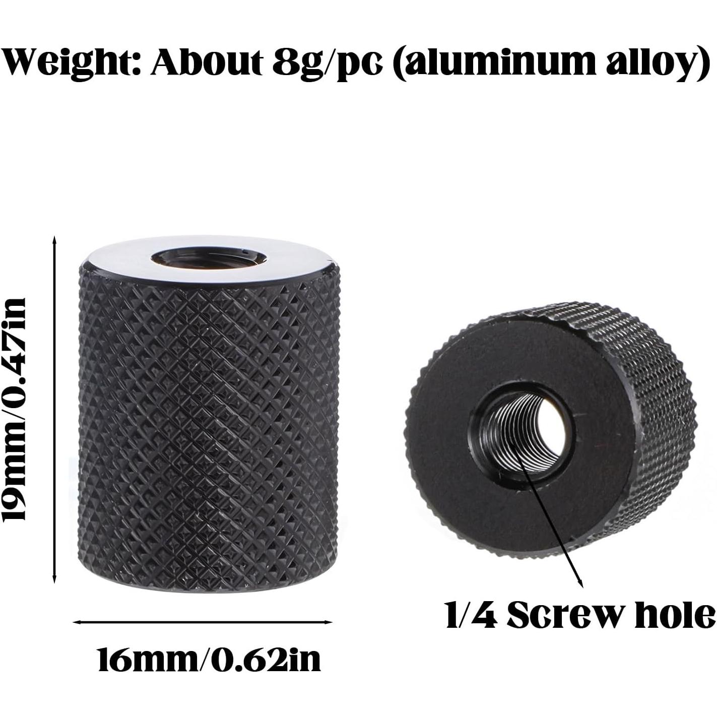 Paquete de 3 adaptadores de trípode hembra 1/4 QfwdfcTrenz