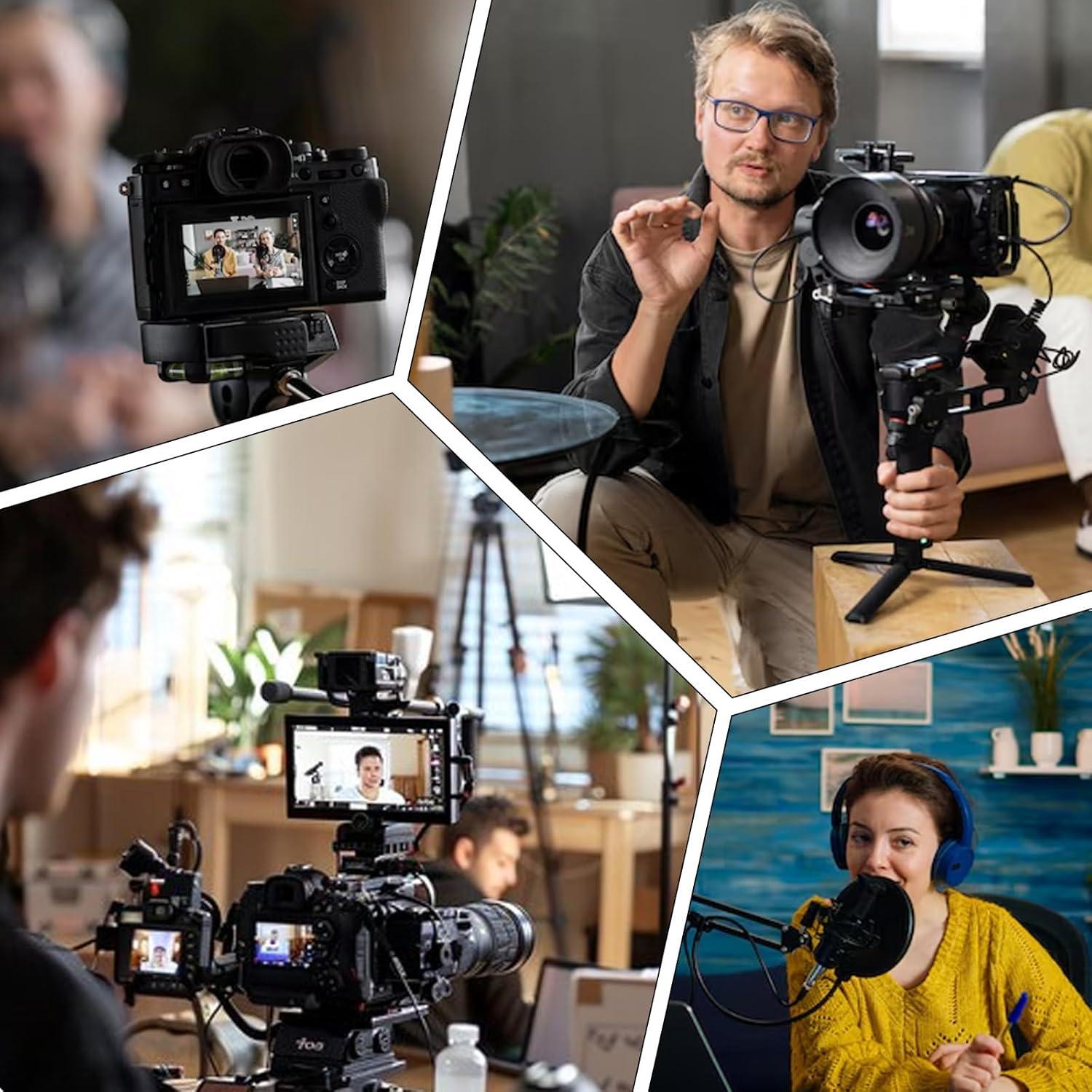 Paquete de 3 adaptadores de trípode hembra 1/4 QfwdfcTrenz