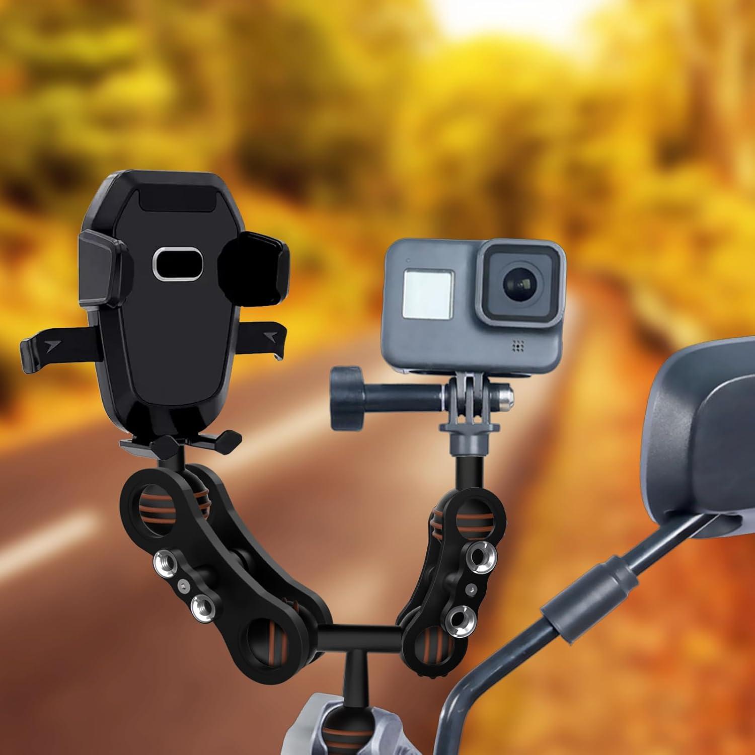 Adaptador Triple de Bola de Aluminio 25mm para Soportes RAM