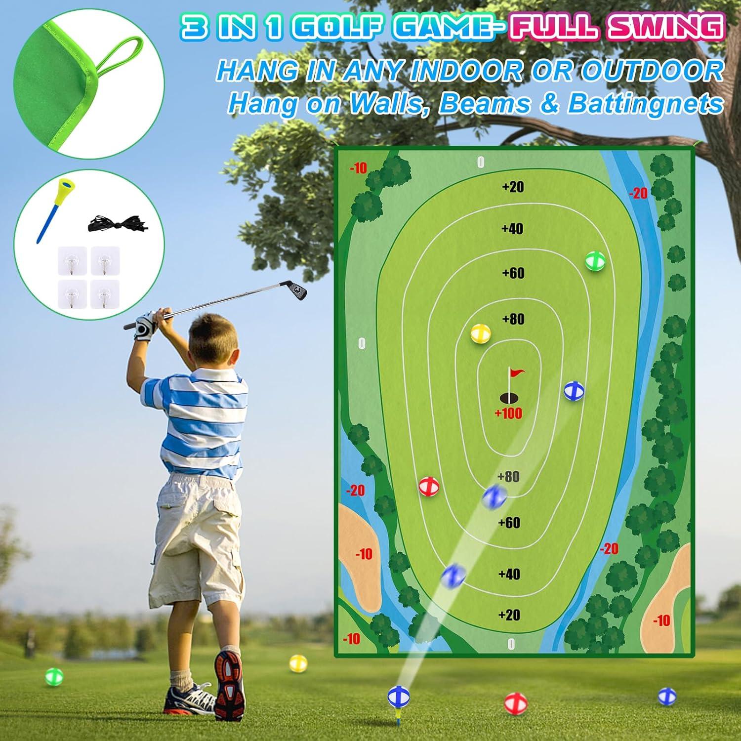Juego de Golf Chipping DUYOYU 1.21 kg para Niños Interior/Exterior