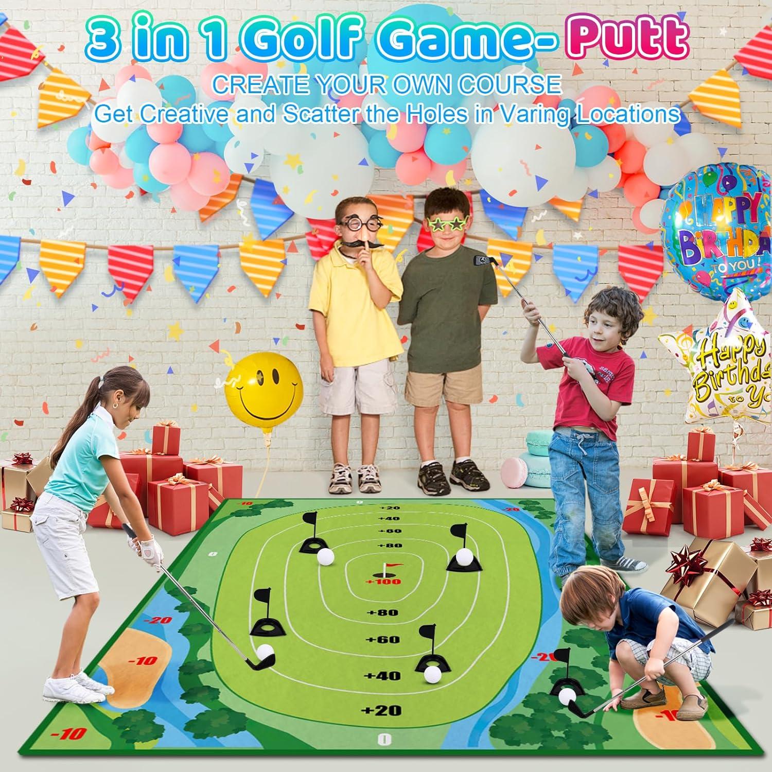 Juego de Golf Chipping DUYOYU 1.21 kg para Niños Interior/Exterior