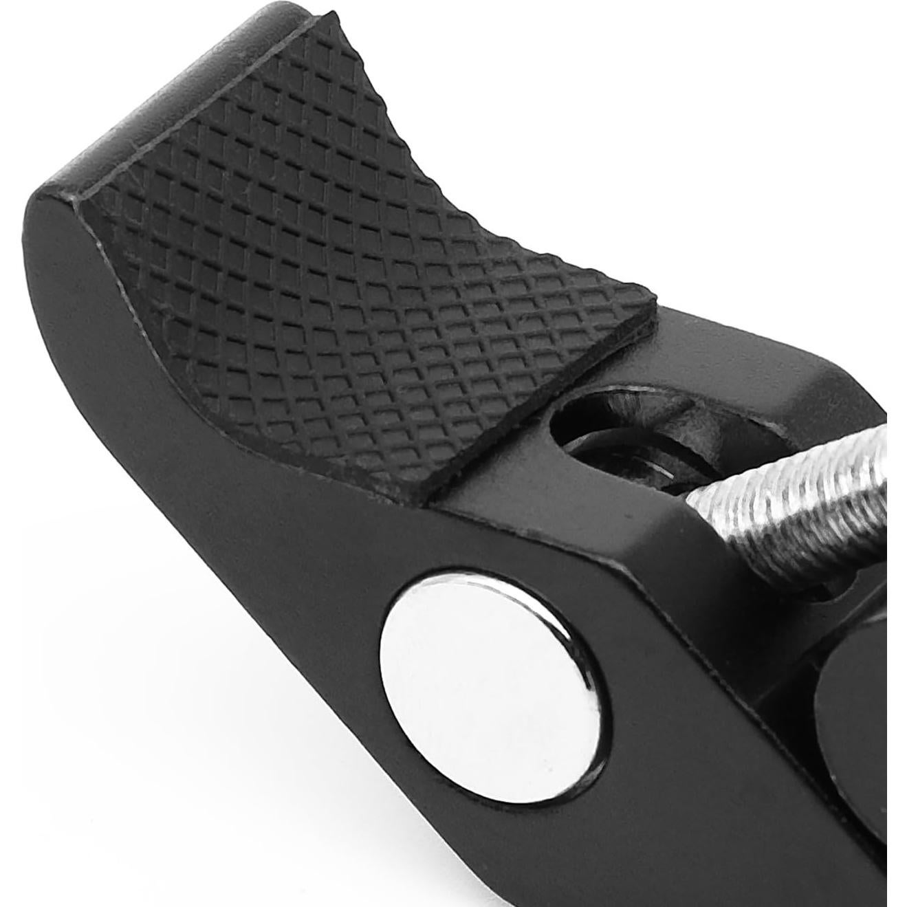 Abrazadera Super Clamp Anwenk 130g Acero Inoxidable Negro