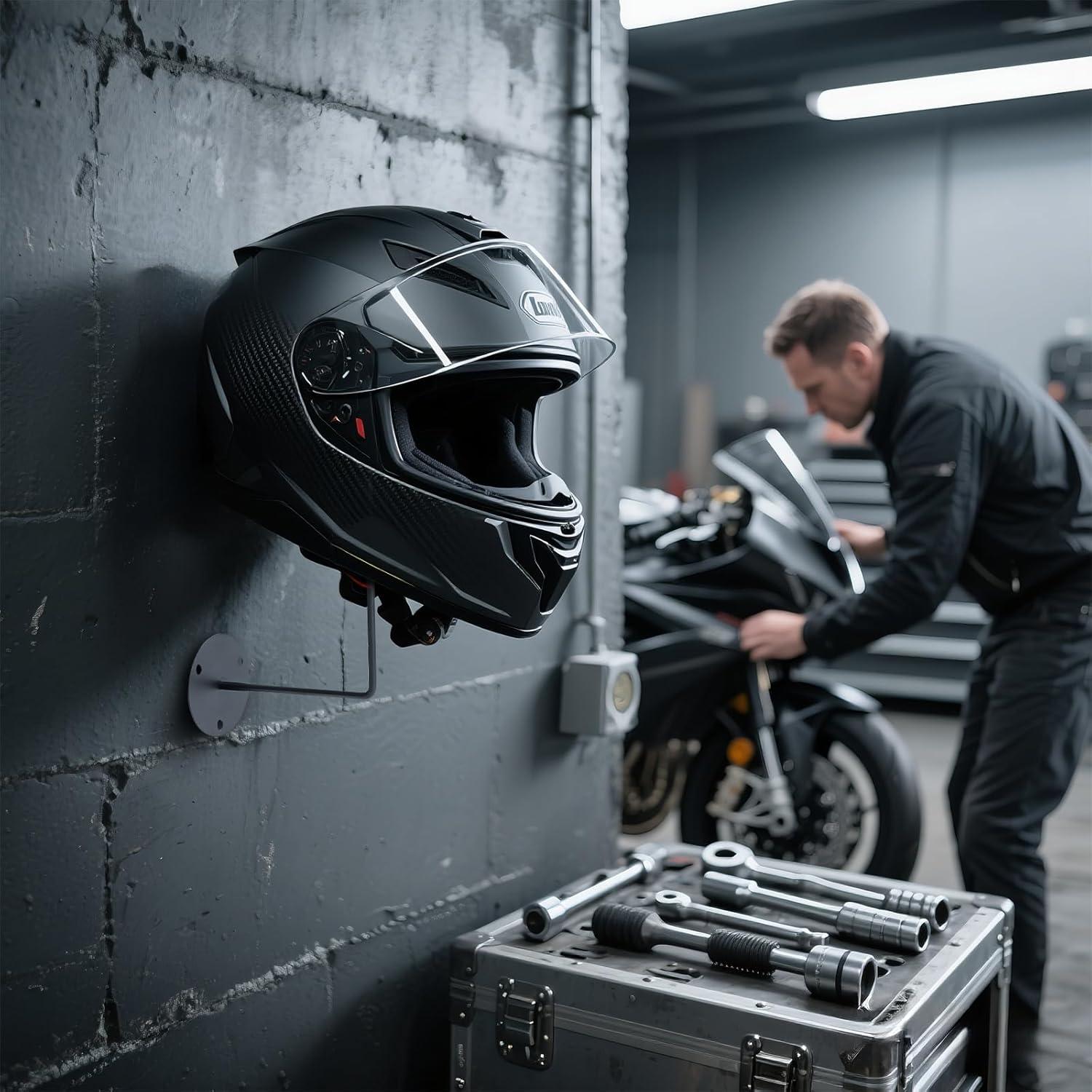 Soporte de Casco Montaje en Pared Tongyuyan - 4 Piezas