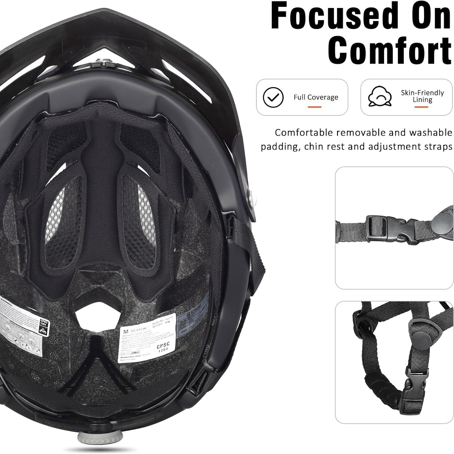 Casco de Bicicleta Bosoar GH-17 Amarillo Cromado 55-61 cm