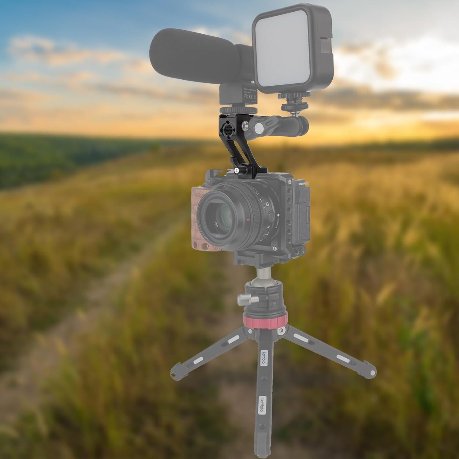 Empuñadura Superior Leftfoto con Riel NATO y Madera Ergonómica