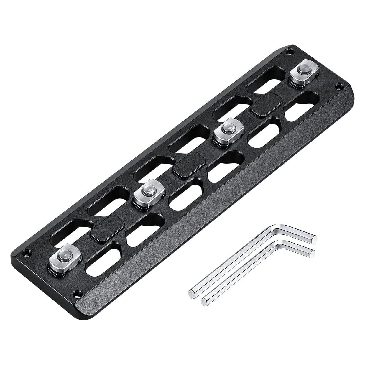 Placa de Soporte para Rifle Leofoto GSP-140 140mm QR Arca-Type