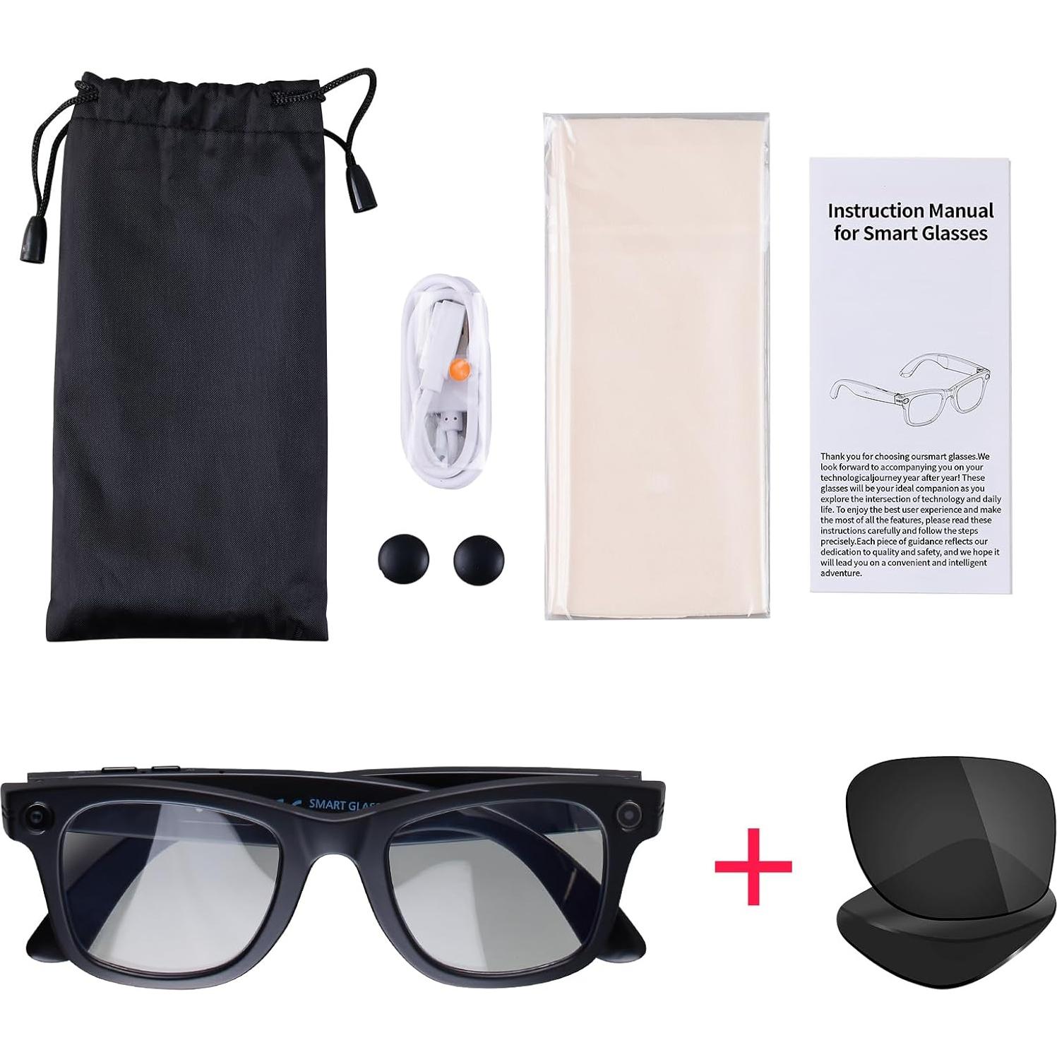 Gafas Inteligentes KLSYQ W610 con Cámara 32 MP y AI