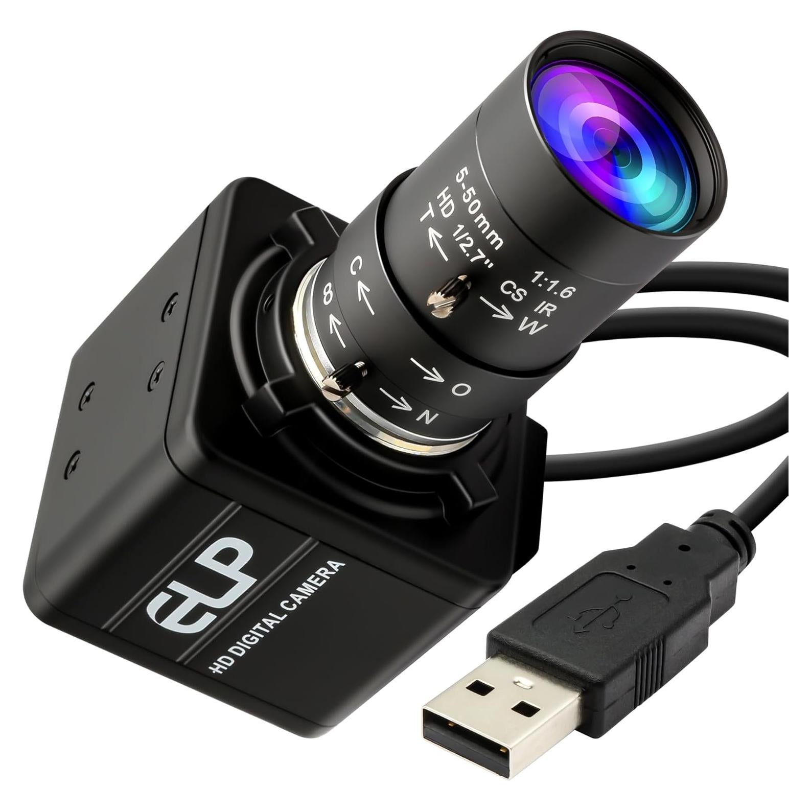 Cámara USB QILOVE 800P Monocromática 640fps Lente 5-50mm