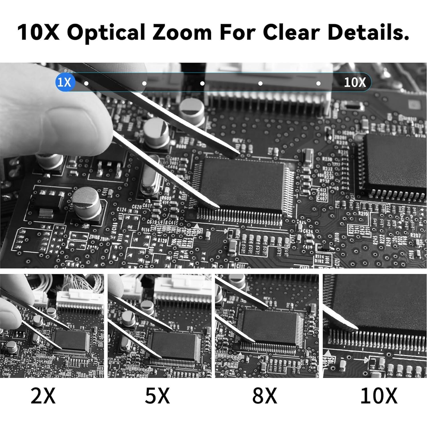 Cámara USB QILOVE 800P Monocromática 640fps Lente 5-50mm