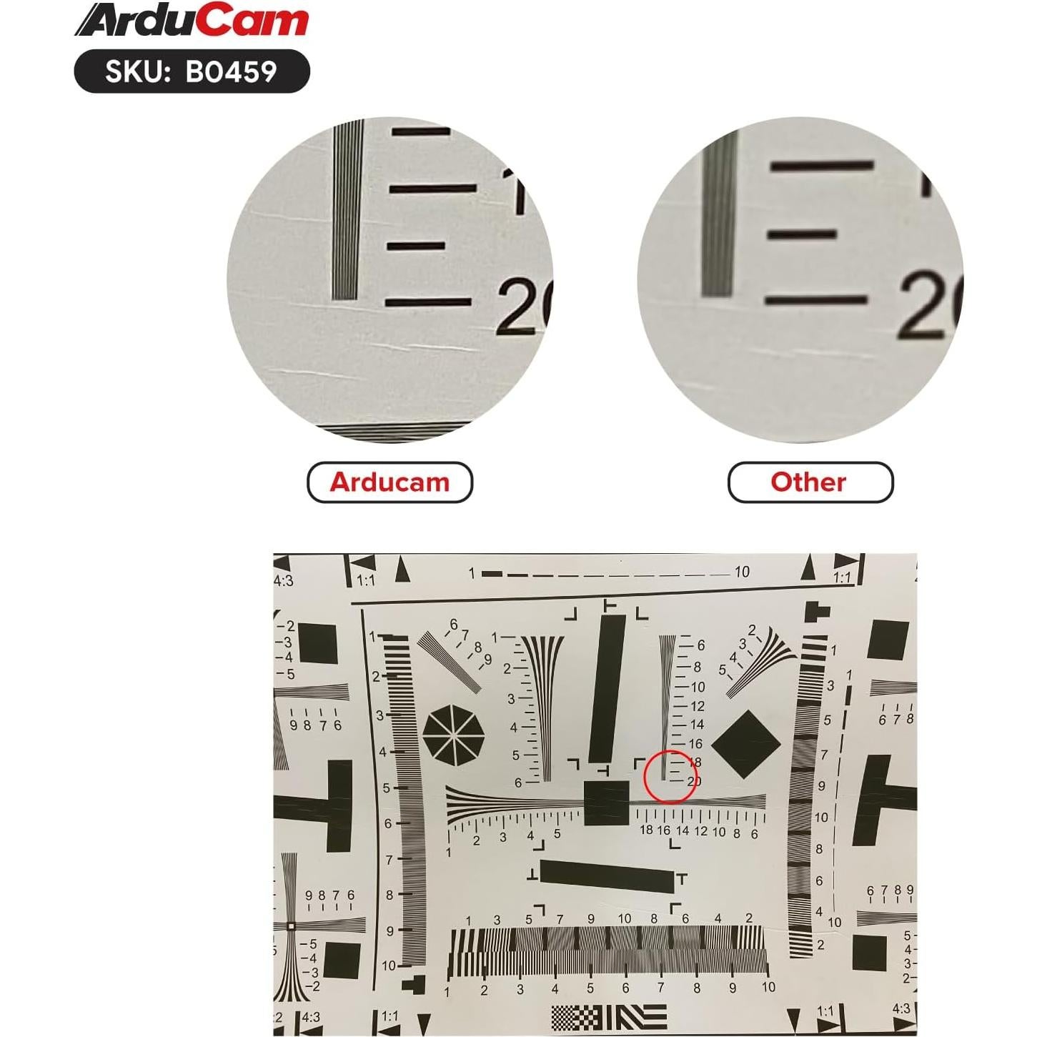 Cámara USB 3.0 Arducam IMX477P 12MP Lente M12 88°