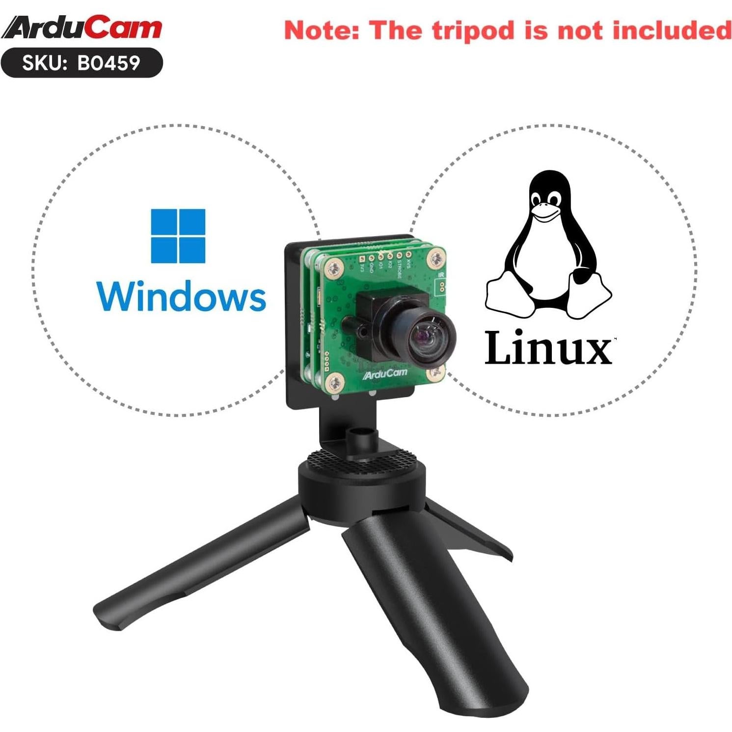 Cámara USB 3.0 Arducam IMX477P 12MP Lente M12 88°