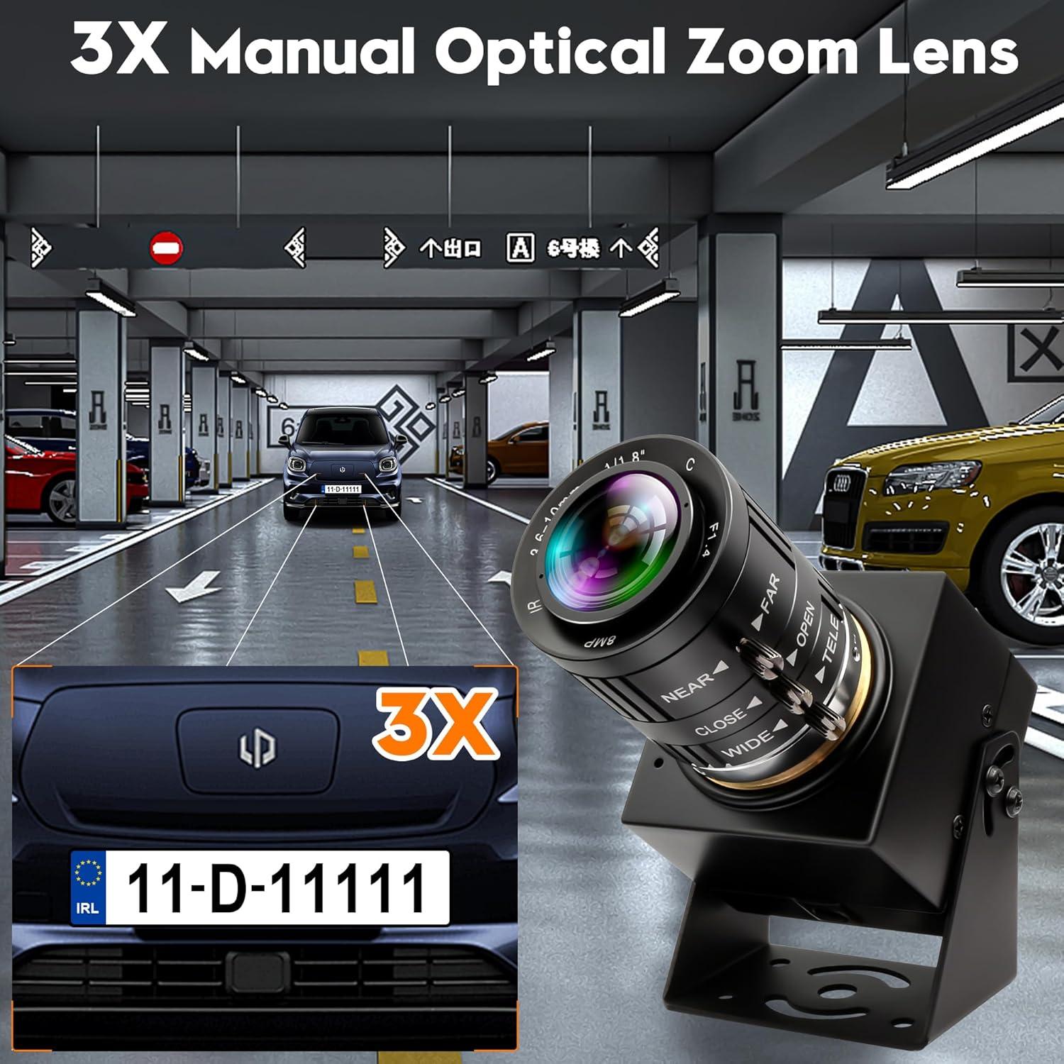 Cámara USB 5MP IFWATER con obturador global 1944P 50FPS