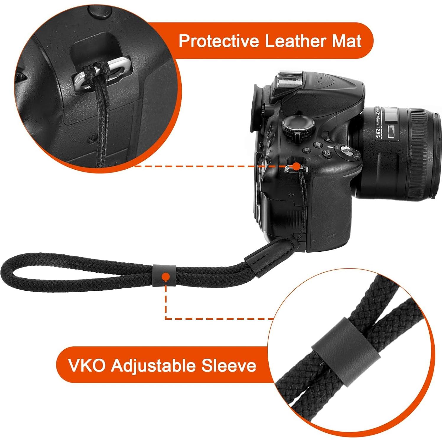 Correa de Muñeca Ajustable JIEYAO para Cámara y Teléfono