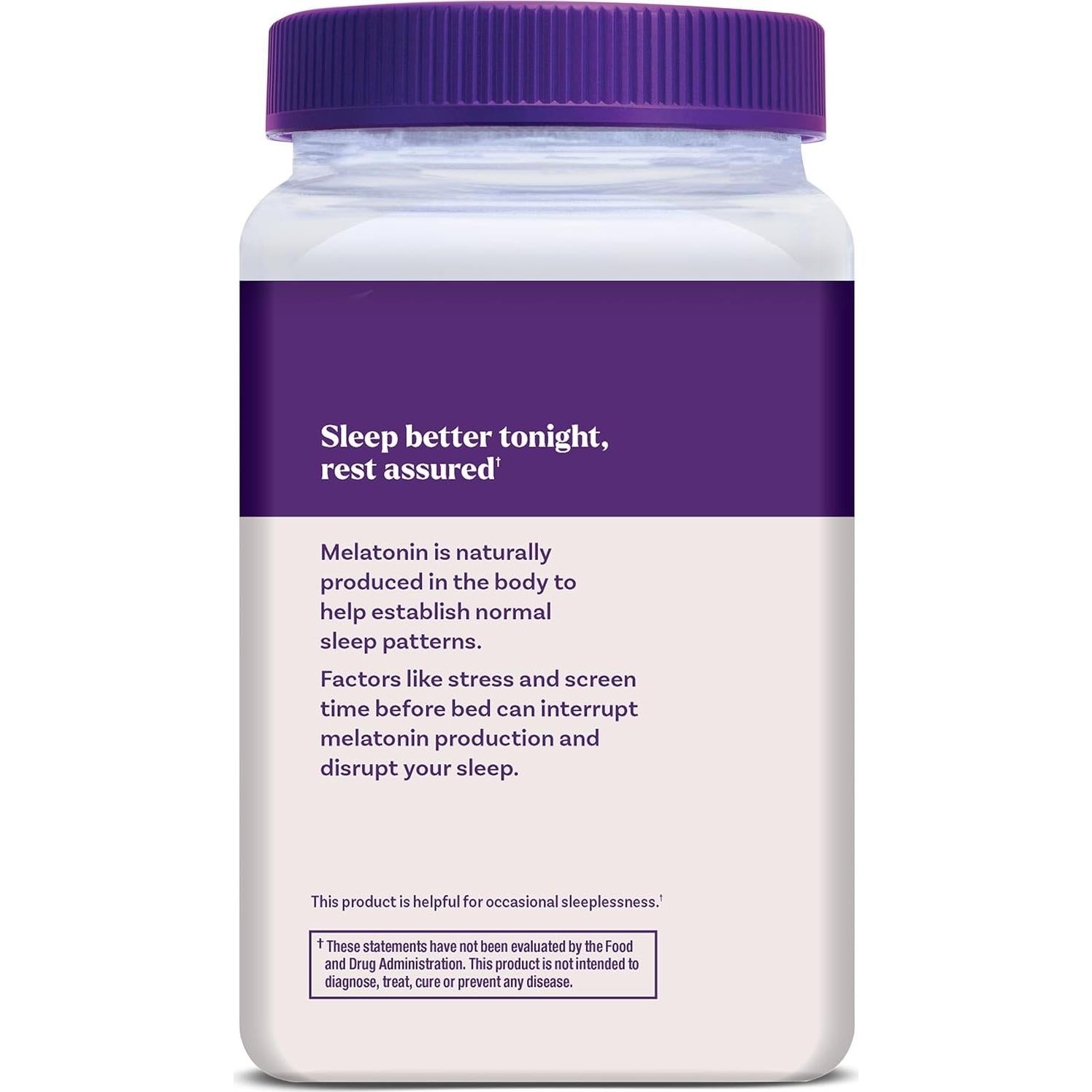 Gominolas de Melatonina Natrol 10mg Sabor Fresa 190 Unidades