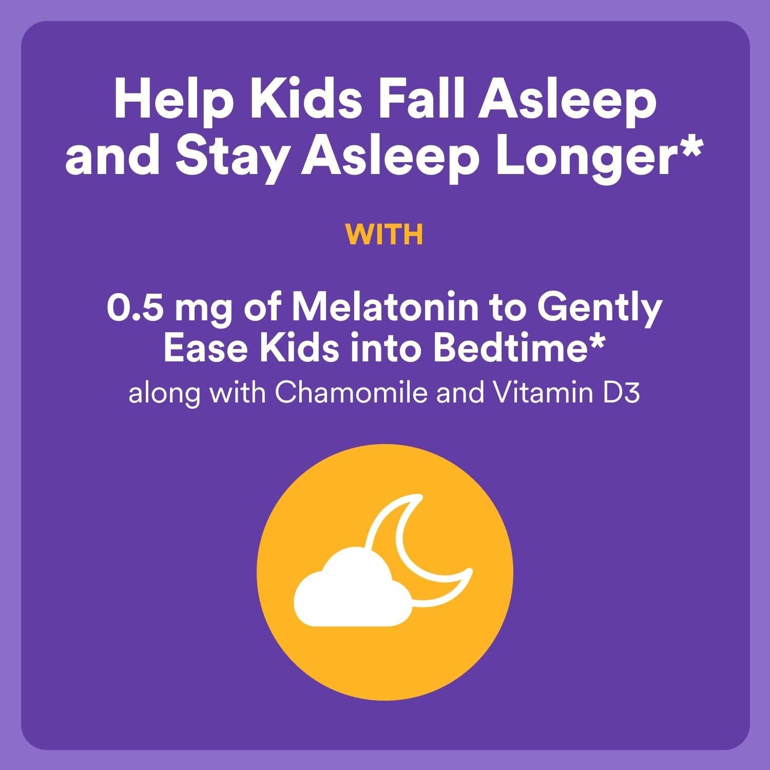 Gominolas para Dormir SmartyPants Niños 0.5mg Melatonina 60 Unidades