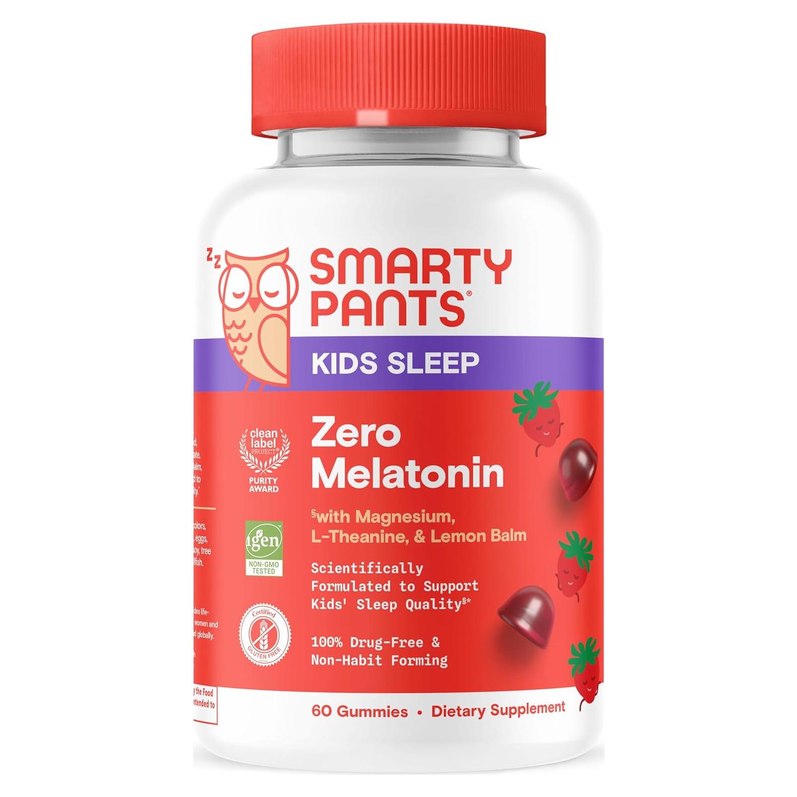 Gominolas para Dormir Niños SmartyPants Sin Melatonina 60 Unid