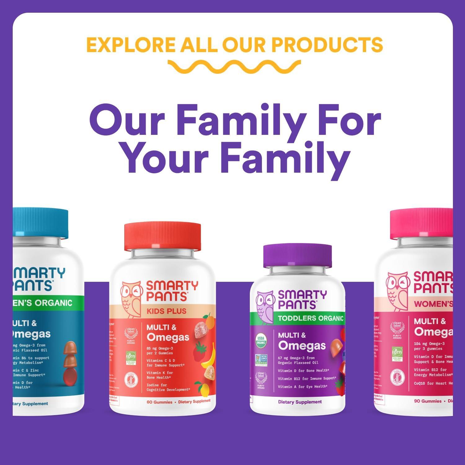 Gominolas para Dormir Niños SmartyPants Sin Melatonina 60 Unid