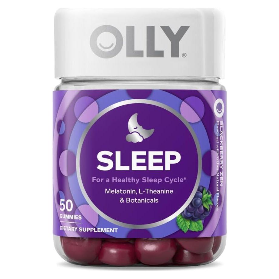 Gomas para Dormir OLLY - Fuerza Extra y Regular, 50 Unidades