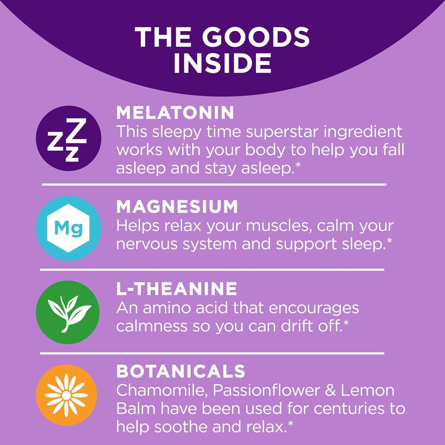 Suplementos de Sueño OLLY Gelatinas 60u + Tabletas 30u