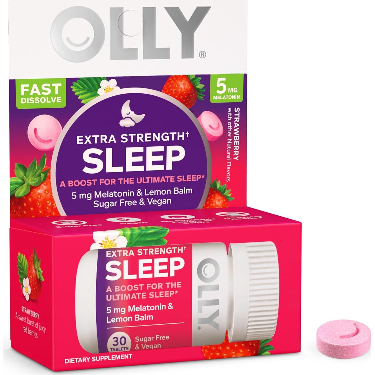 Suplementos de Sueño OLLY Gelatinas 60u + Tabletas 30u