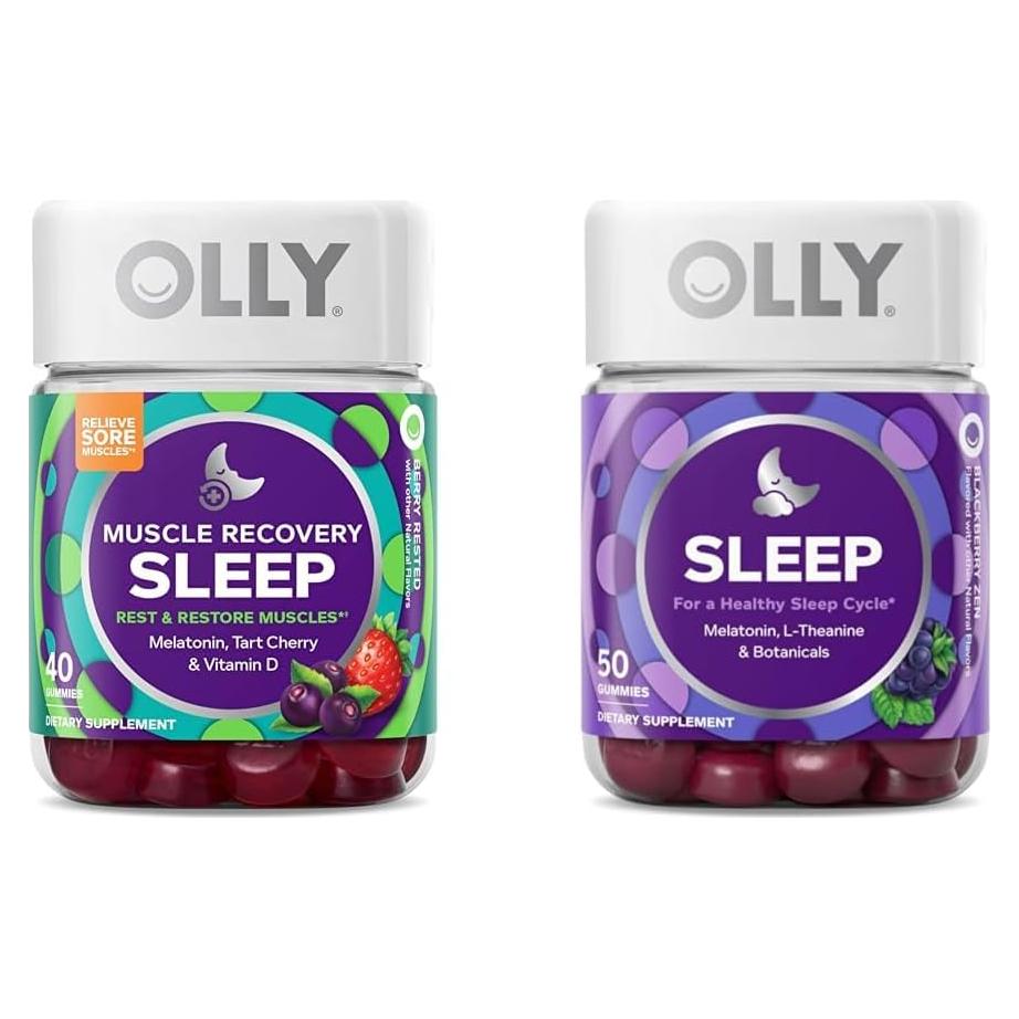Gominolas OLLY para Dormir y Recuperación Muscular 40 Unidades