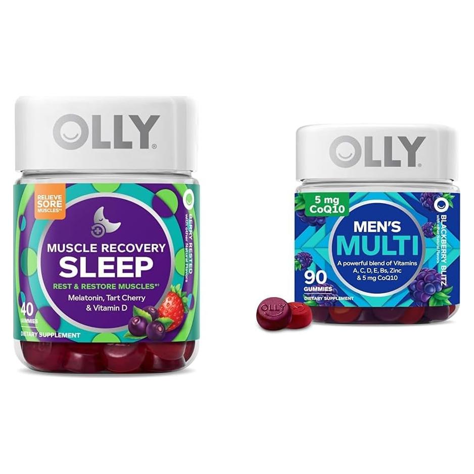 OLLY Gominolas de Recuperación Muscular y Multivitamínicas 90u