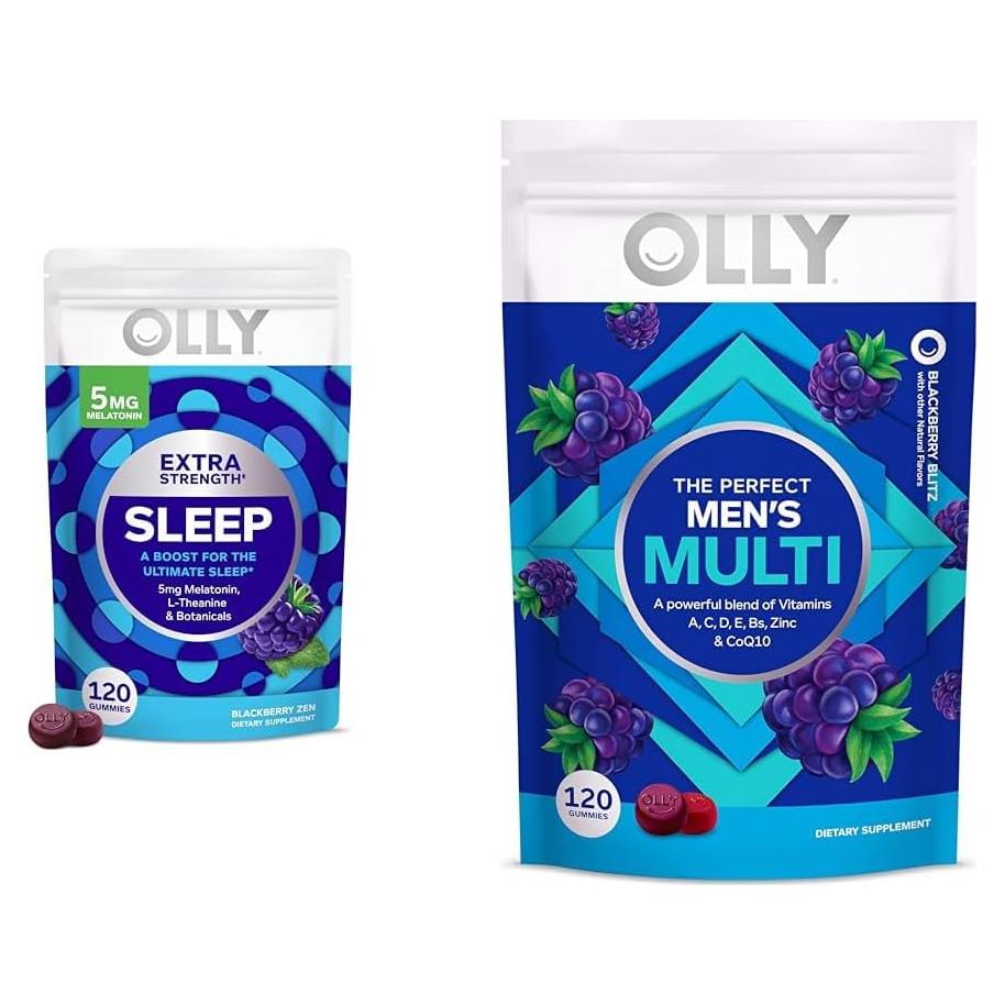 Gomitas OLLY Sueño y Multivitaminas Hombres 120 Unidades